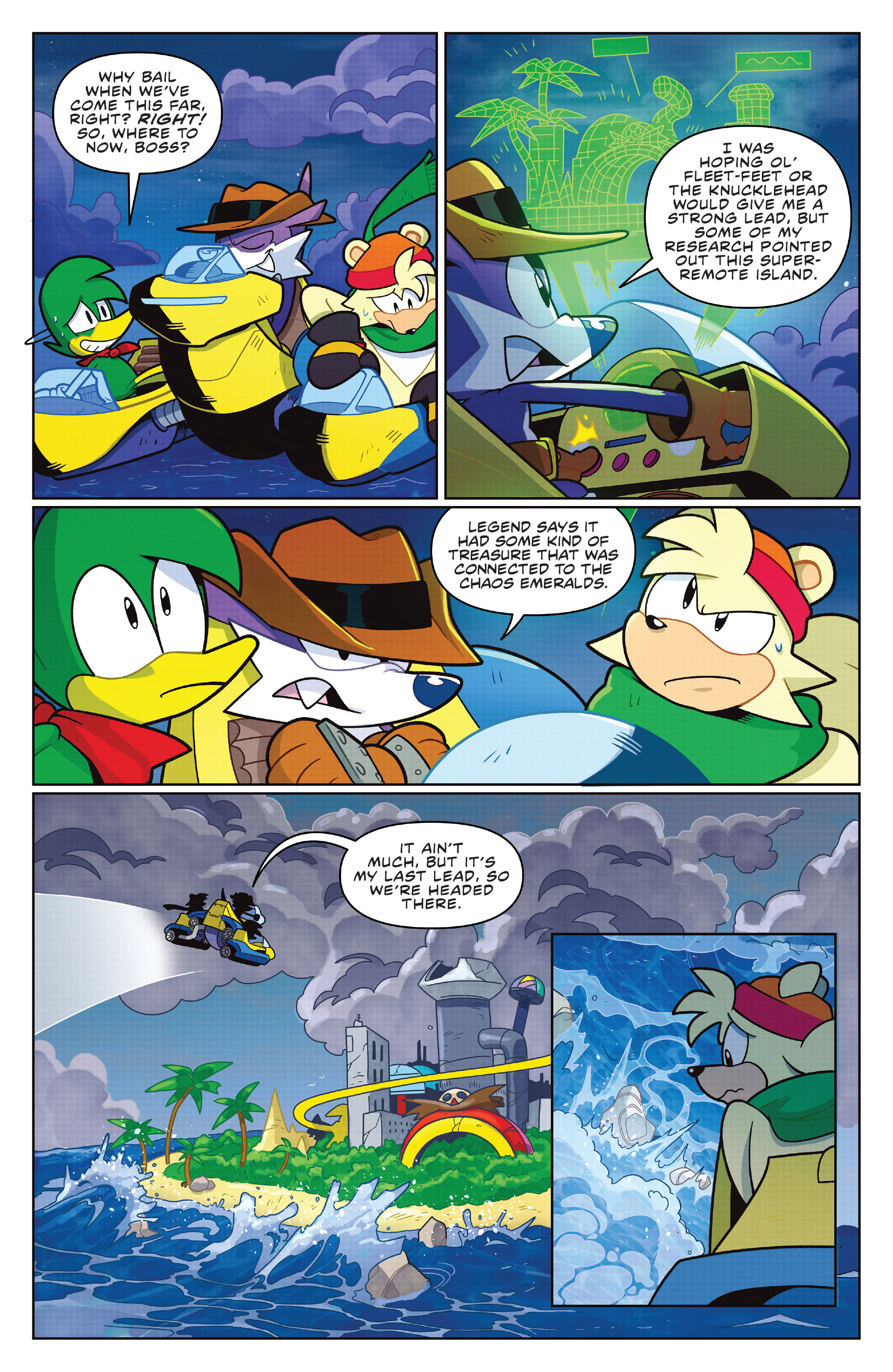 Sonic the Hedgehog: Fang the Hunter (2024-) issue 2 - Page 17