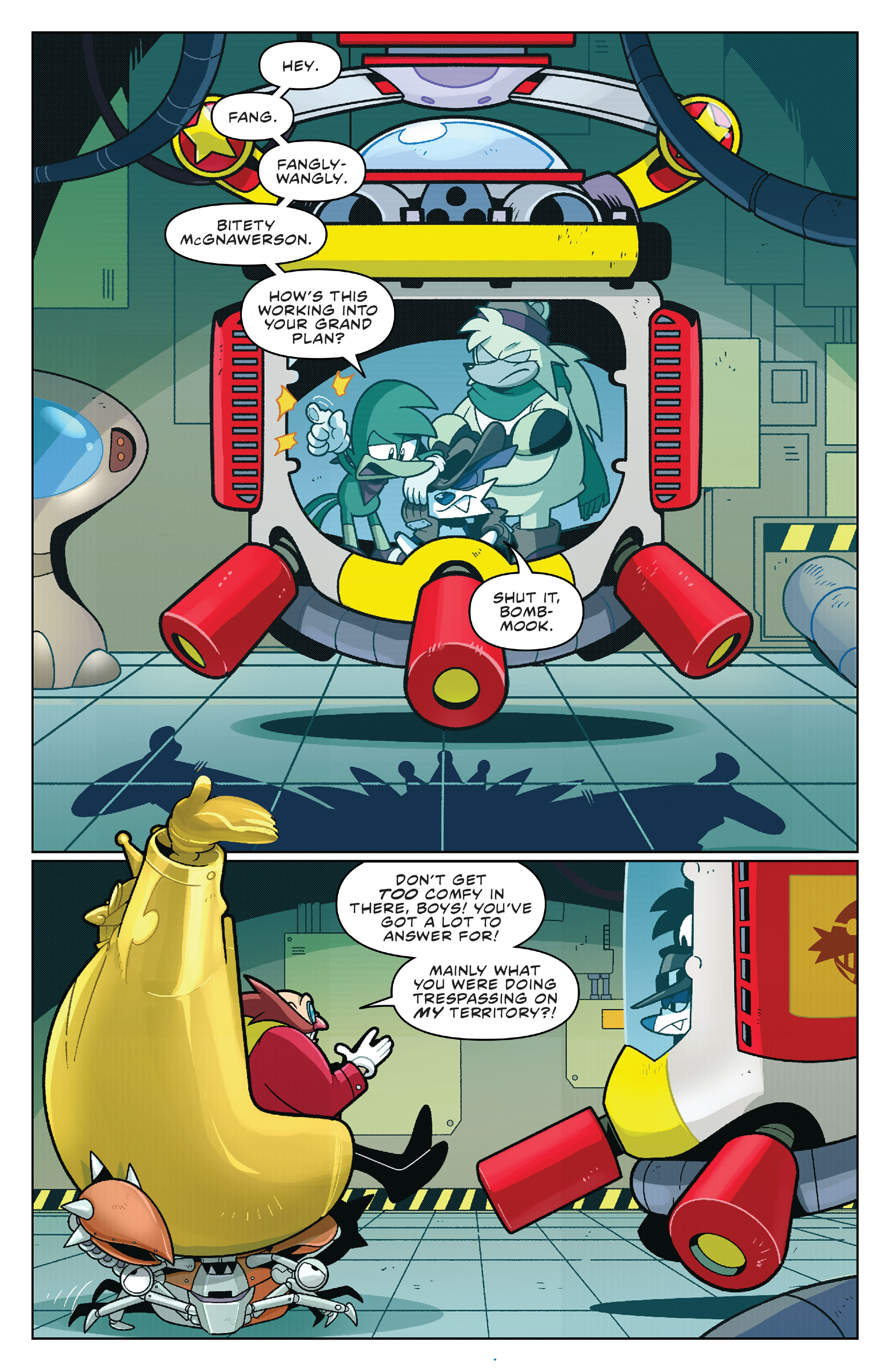 Sonic the Hedgehog: Fang the Hunter (2024-) issue 3 - Page 3