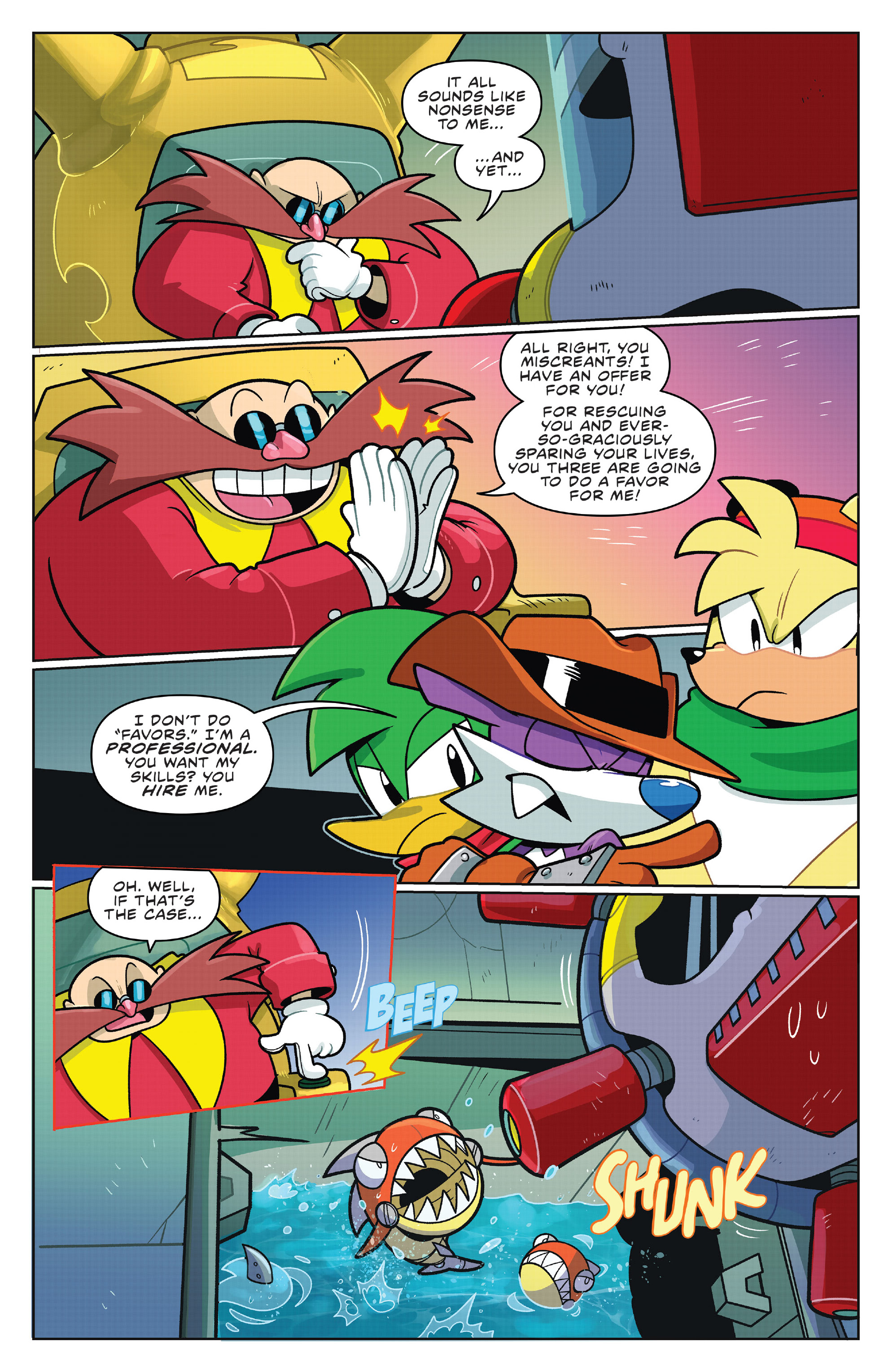 Sonic the Hedgehog: Fang the Hunter (2024-) issue 3 - Page 6