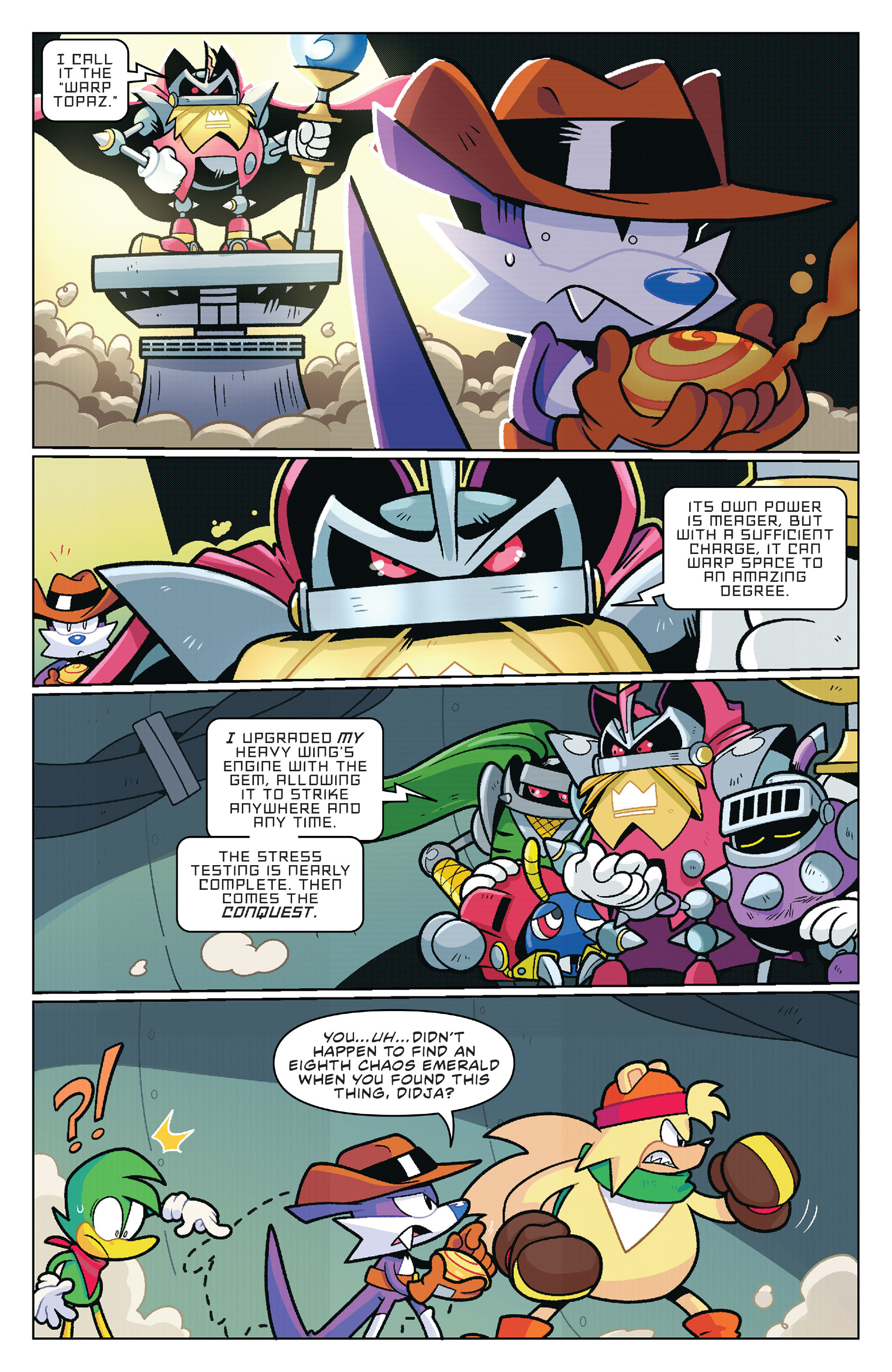 Sonic the Hedgehog: Fang the Hunter (2024-) issue 3 - Page 19