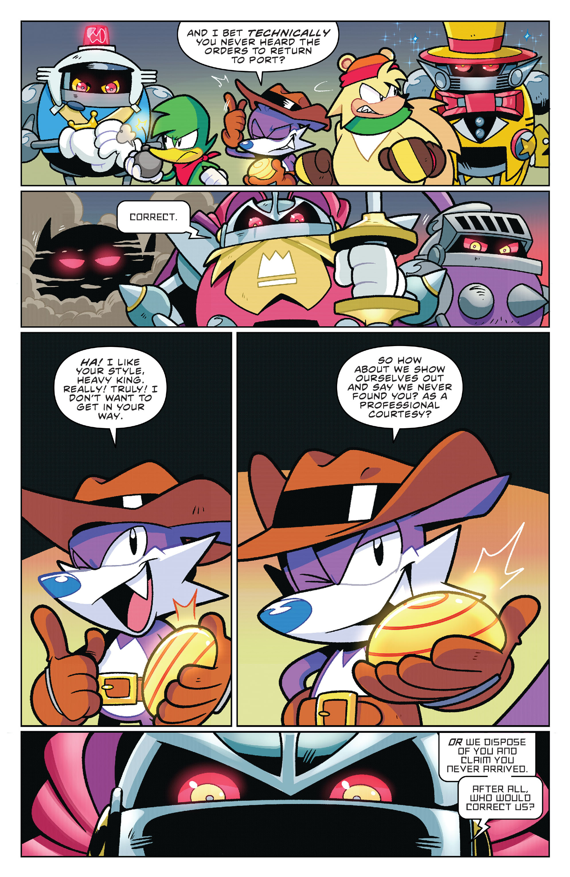 Sonic the Hedgehog: Fang the Hunter (2024-) issue 3 - Page 21