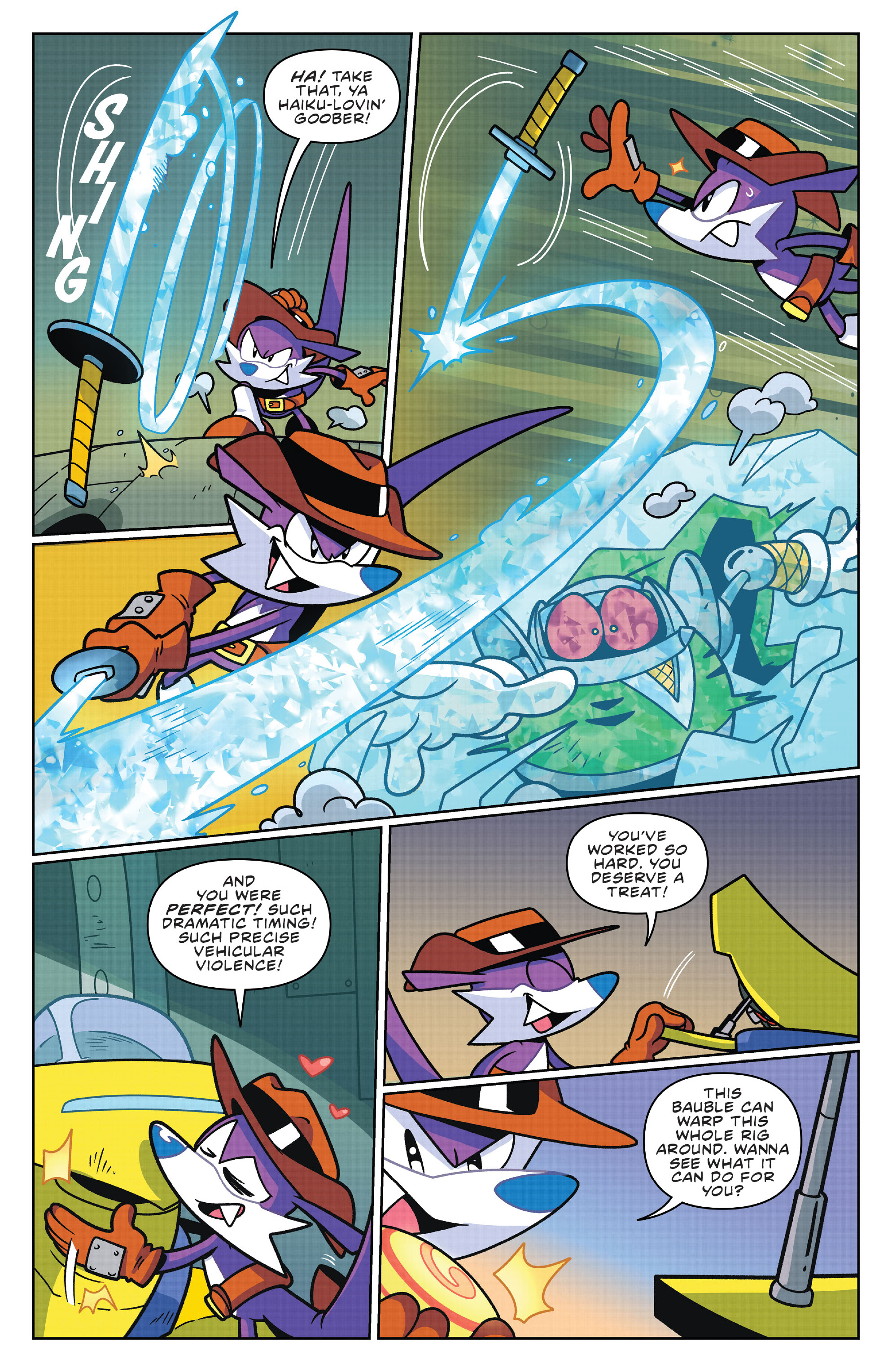 Sonic the Hedgehog: Fang the Hunter (2024-) issue 4 - Page 12