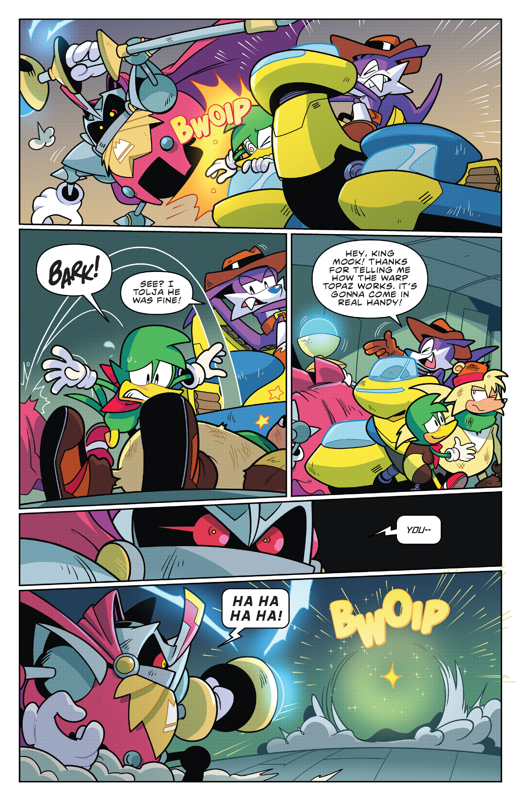 Sonic the Hedgehog: Fang the Hunter (2024-) issue 4 - Page 16