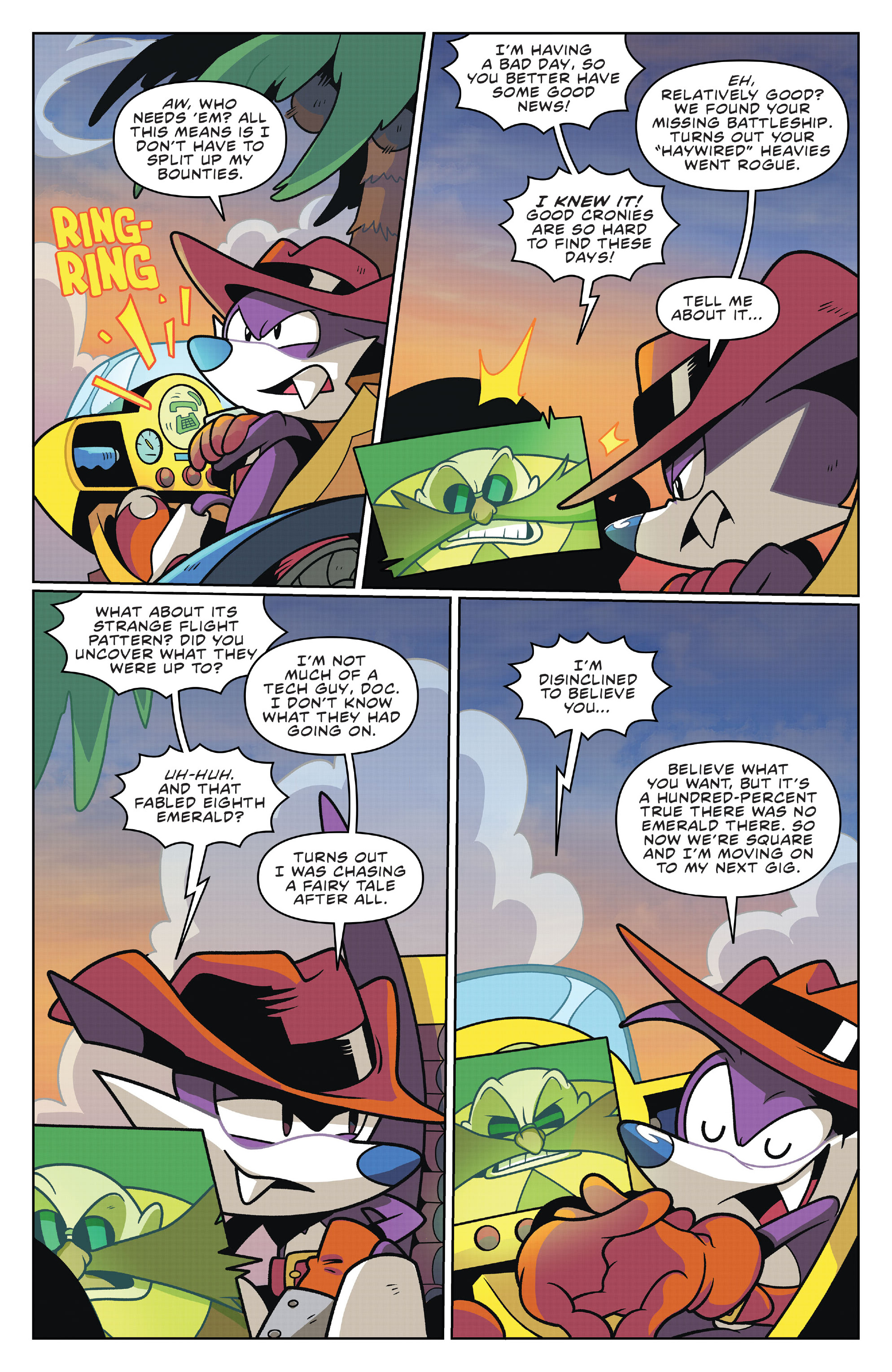 Sonic the Hedgehog: Fang the Hunter (2024-) issue 4 - Page 21