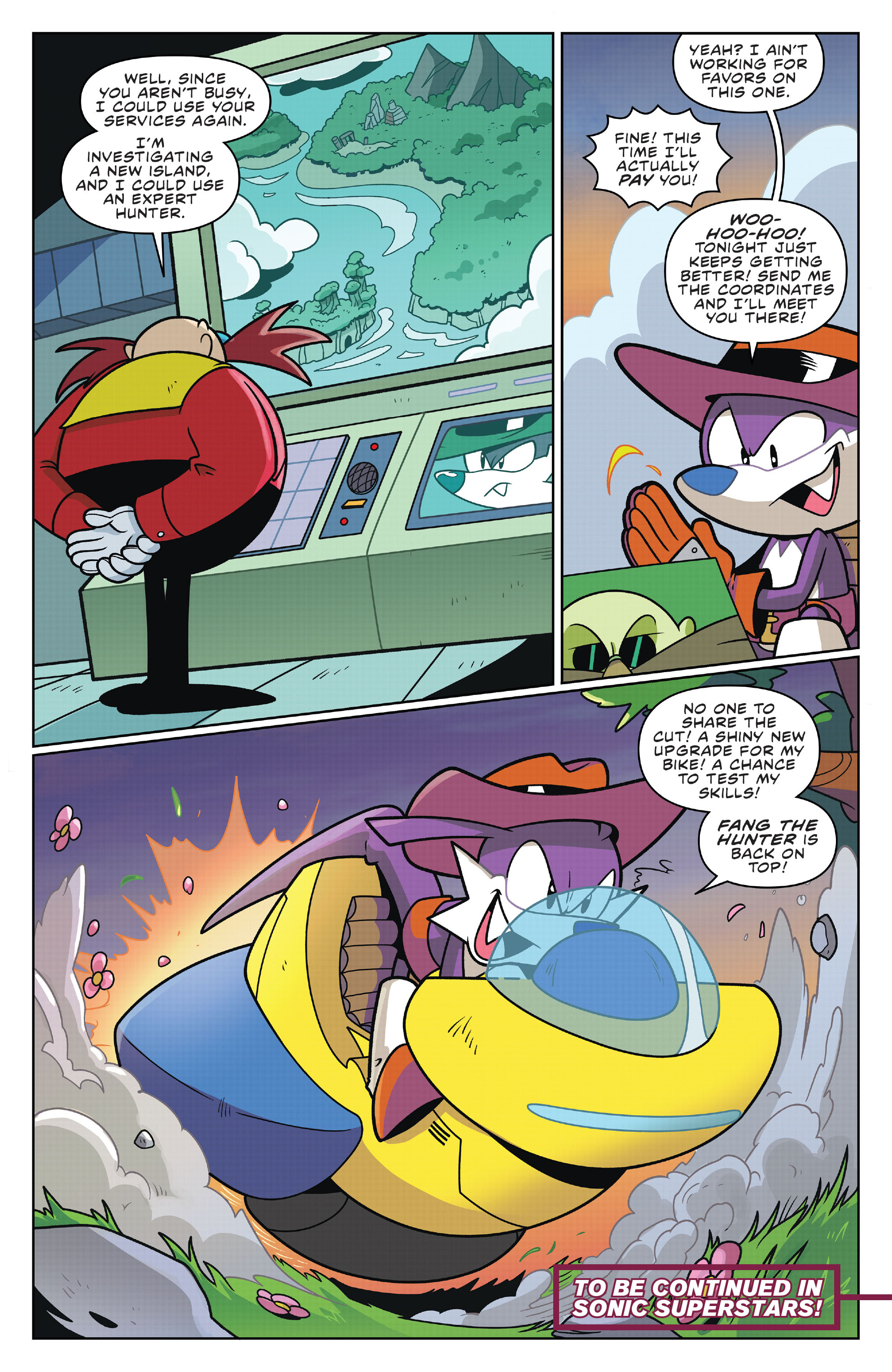 Sonic the Hedgehog: Fang the Hunter (2024-) issue 4 - Page 22