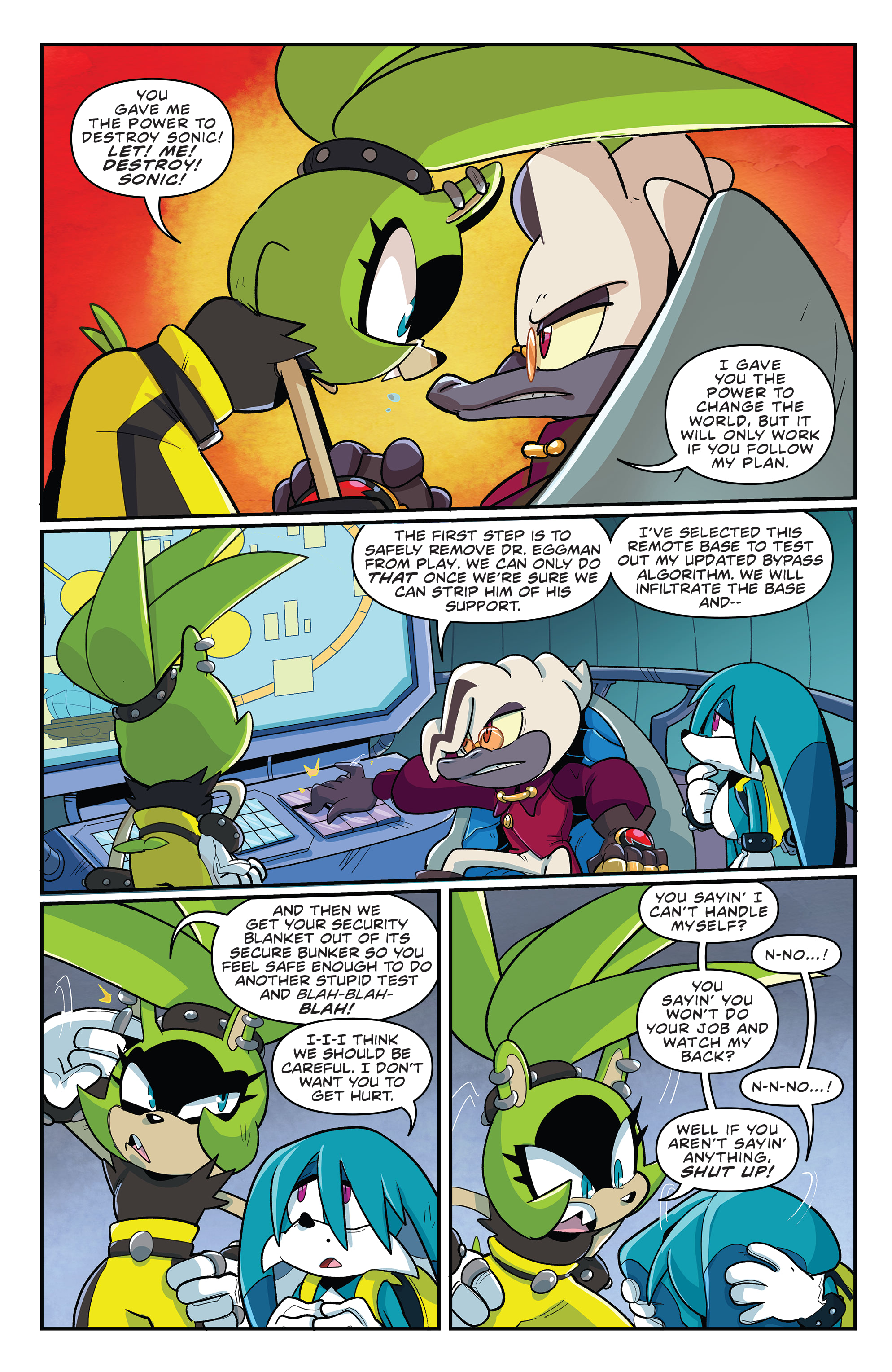 Sonic the Hedgehog: Imposter Syndrome (2021-) issue 1 - Page 16