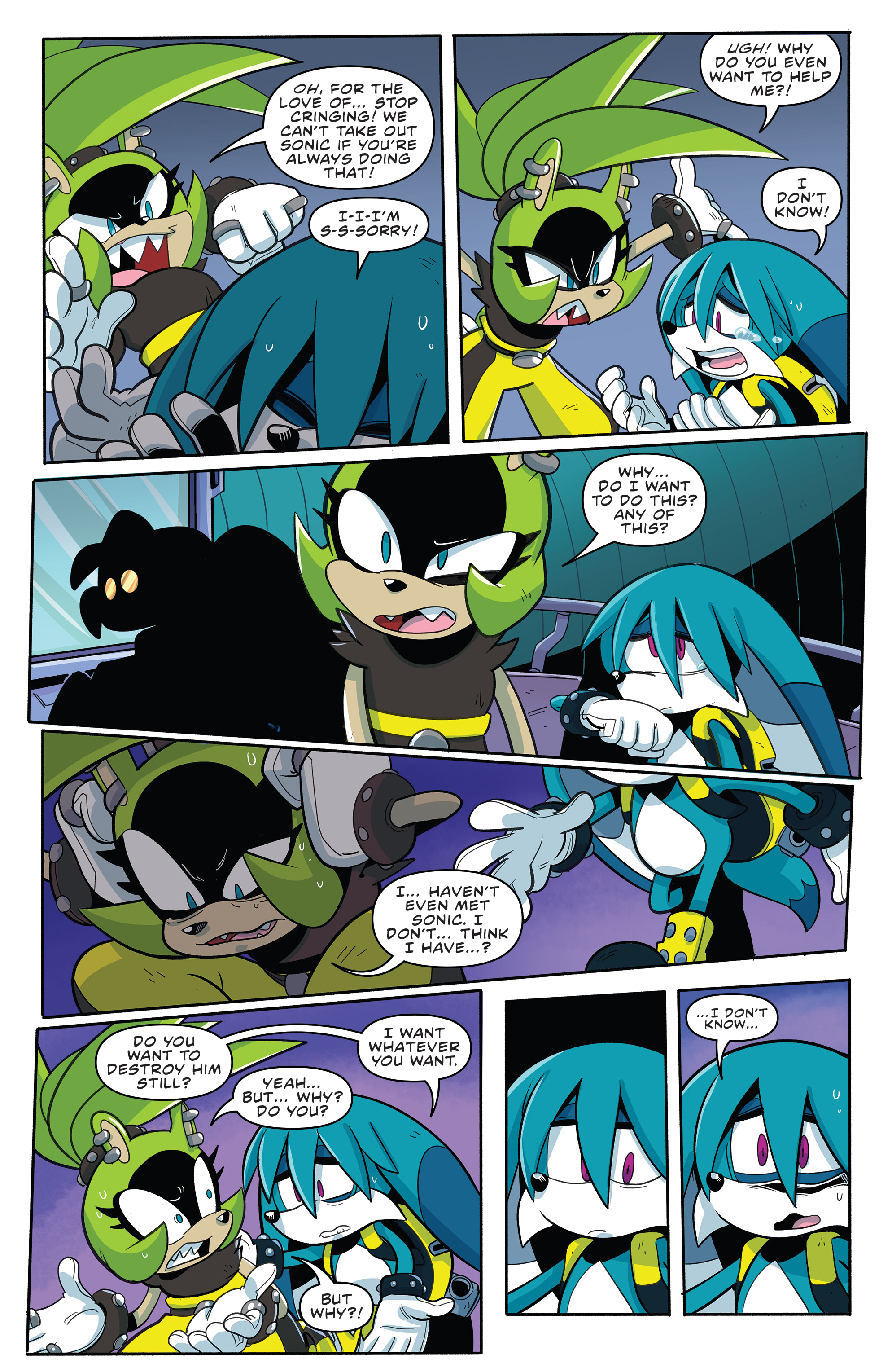 Sonic the Hedgehog: Imposter Syndrome (2021-) issue 1 - Page 18