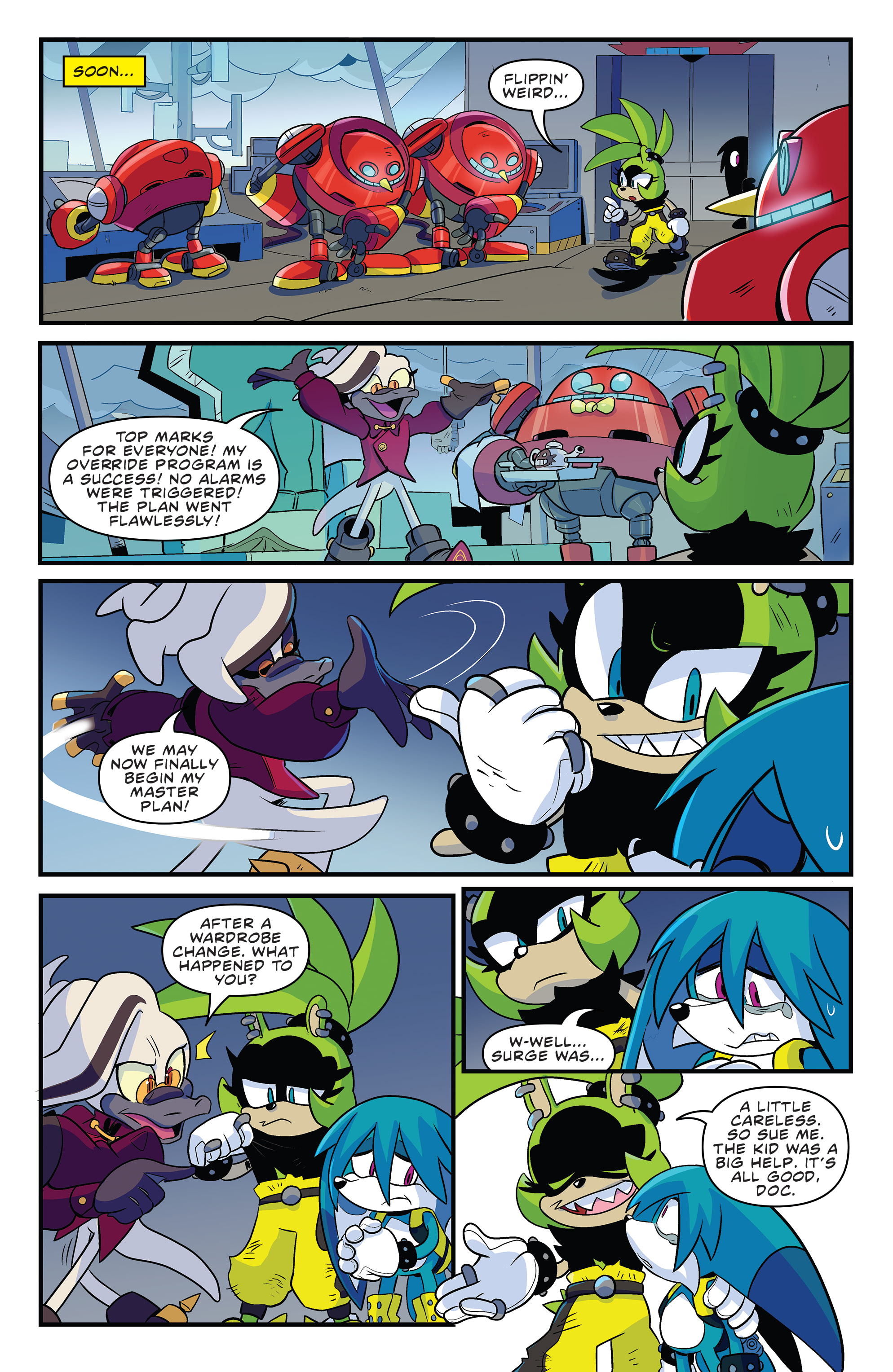 Sonic the Hedgehog: Imposter Syndrome (2021-) issue 2 - Page 22