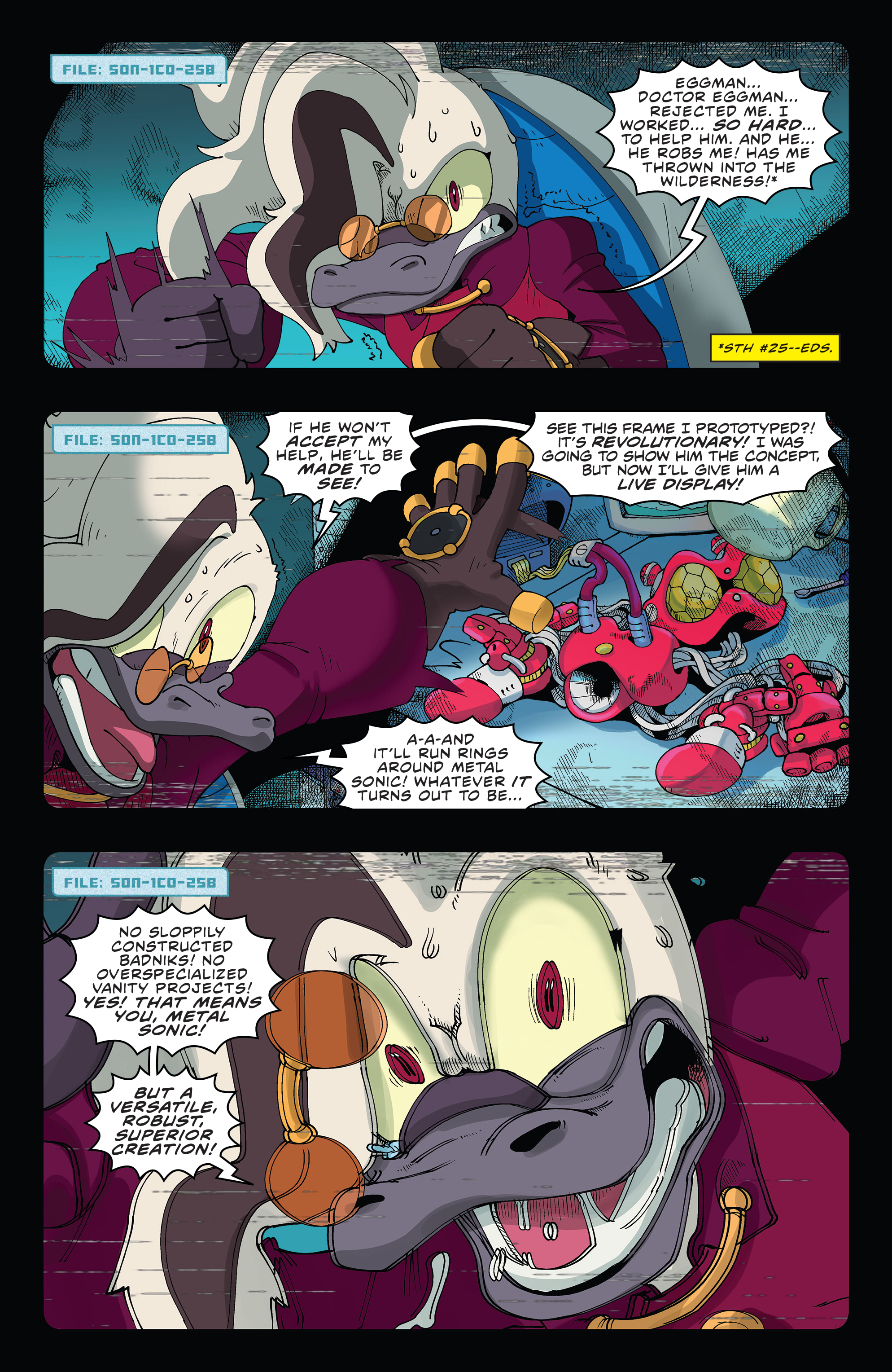 Sonic the Hedgehog: Imposter Syndrome (2021-) issue 3 - Page 5