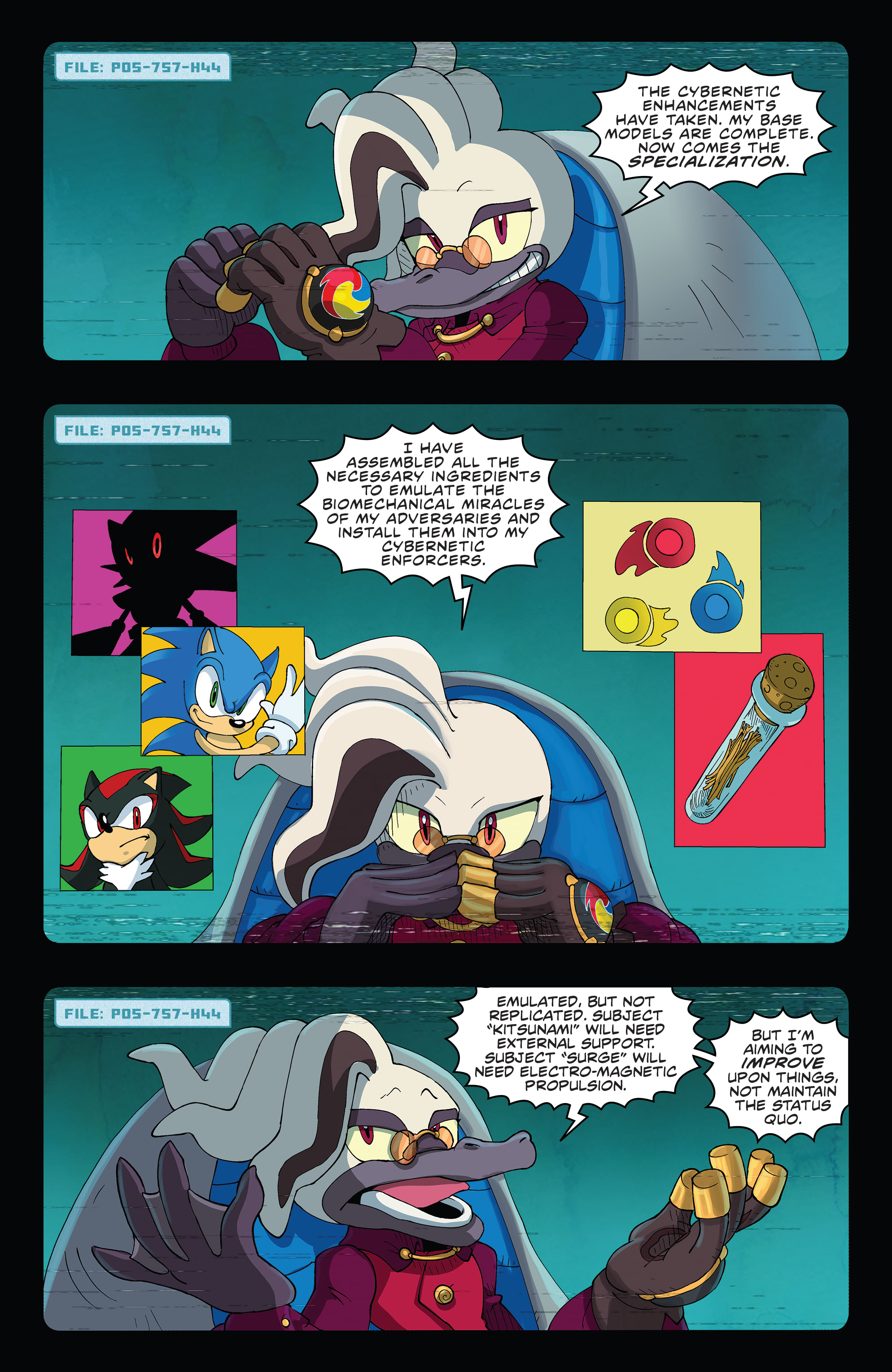 Sonic the Hedgehog: Imposter Syndrome (2021-) issue 3 - Page 8