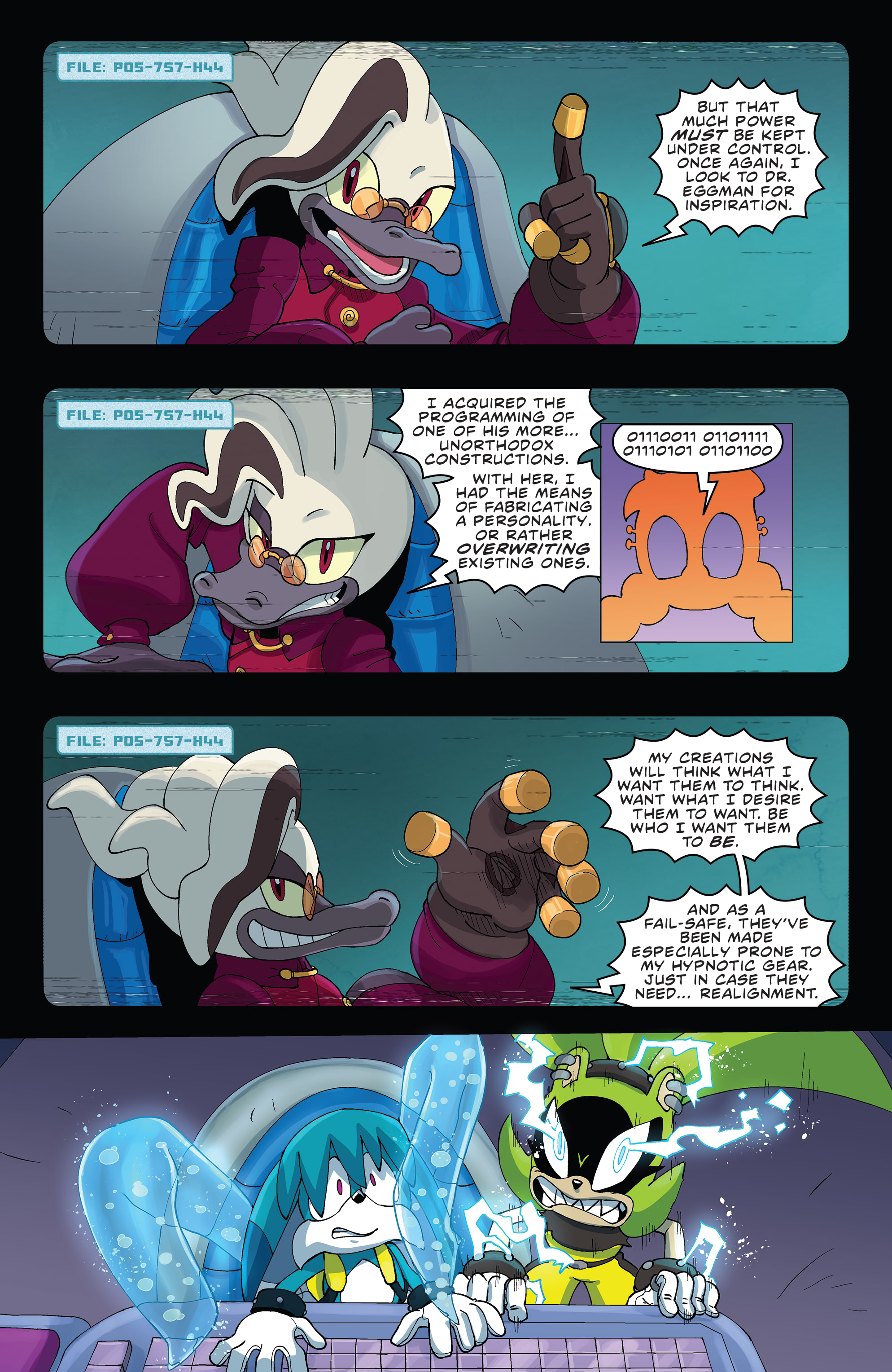 Sonic the Hedgehog: Imposter Syndrome (2021-) issue 3 - Page 9