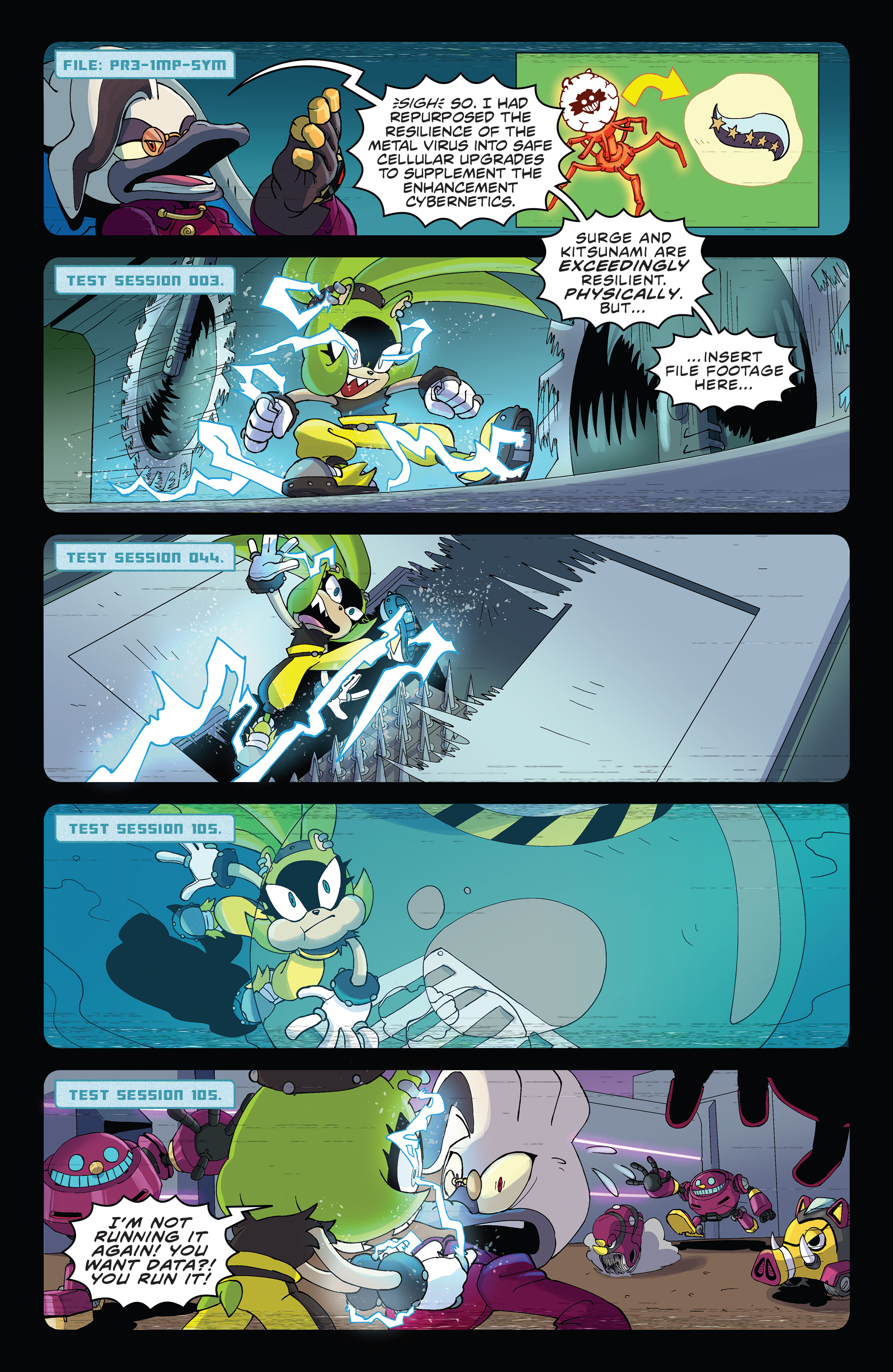 Sonic the Hedgehog: Imposter Syndrome (2021-) issue 3 - Page 11