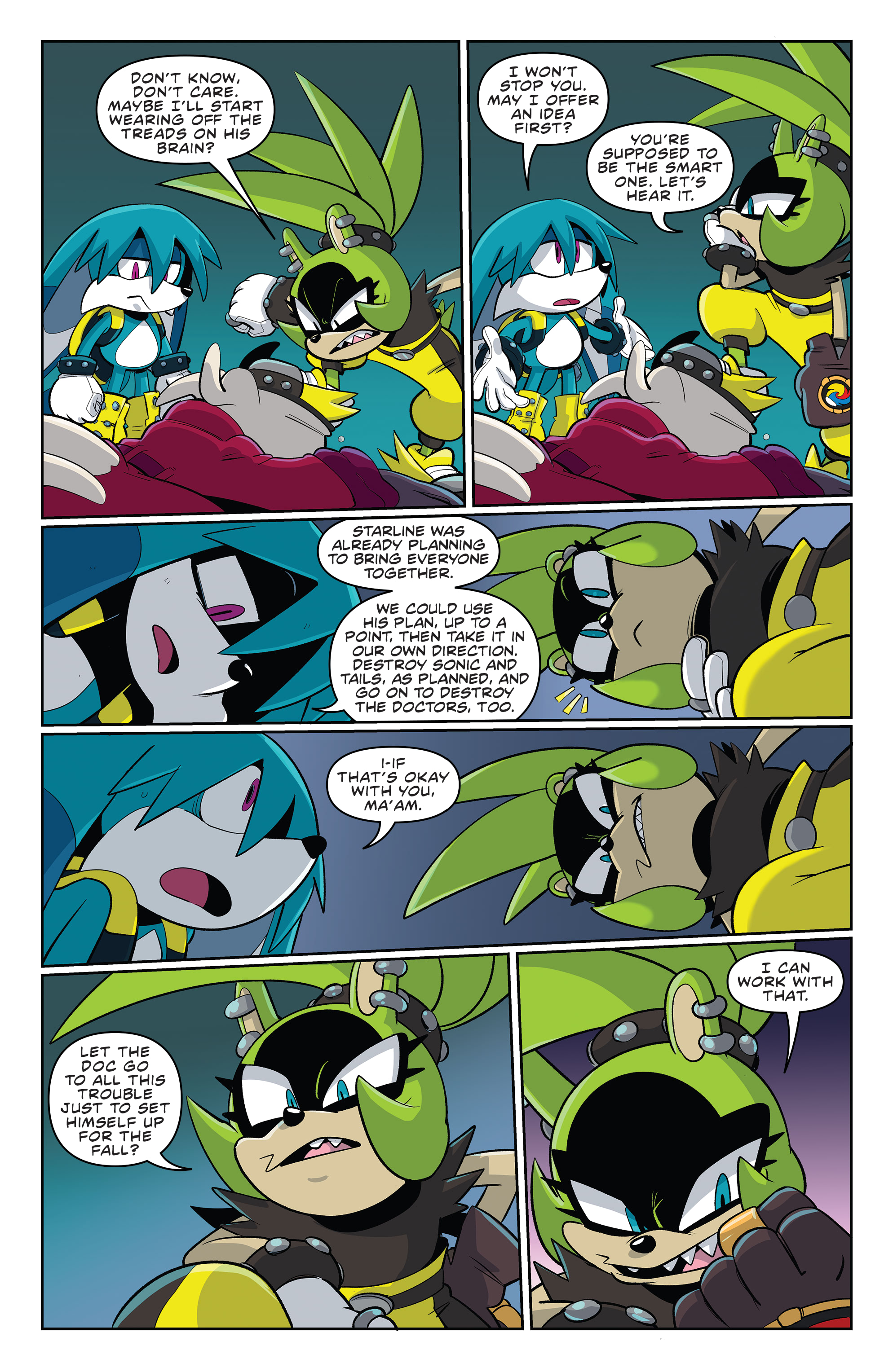 Sonic the Hedgehog: Imposter Syndrome (2021-) issue 3 - Page 20