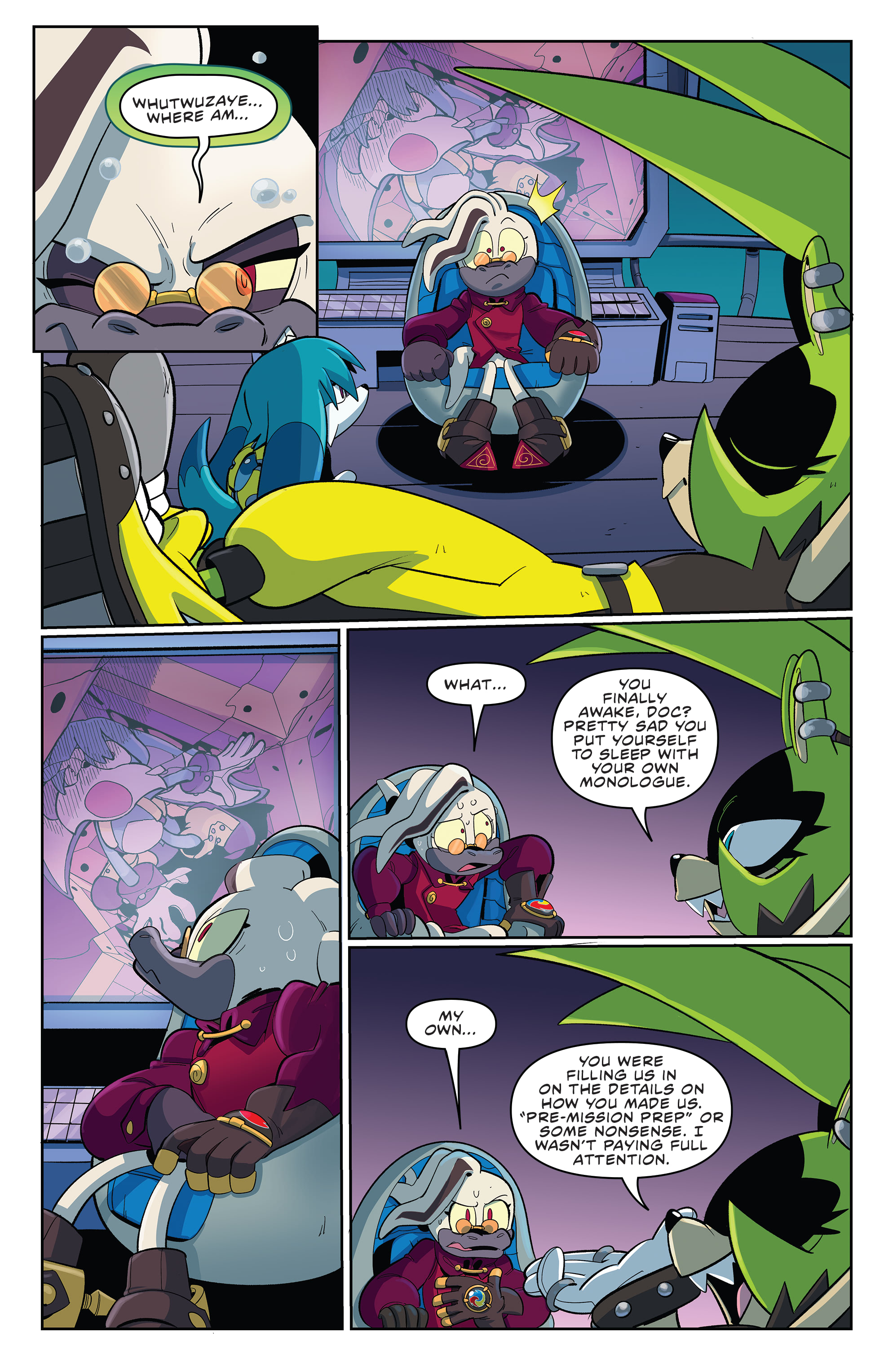 Sonic the Hedgehog: Imposter Syndrome (2021-) issue 3 - Page 21