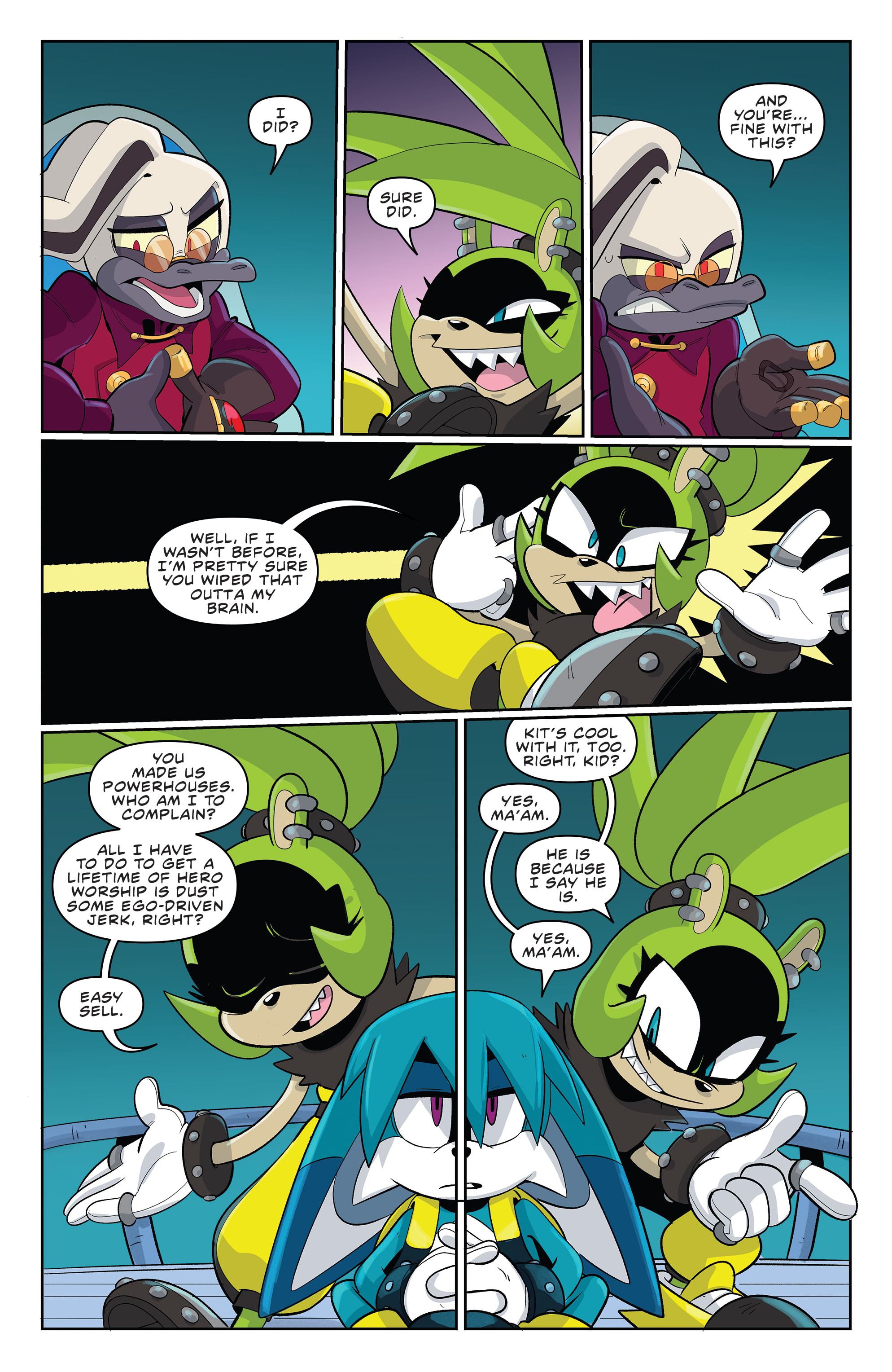 Sonic the Hedgehog: Imposter Syndrome (2021-) issue 3 - Page 22