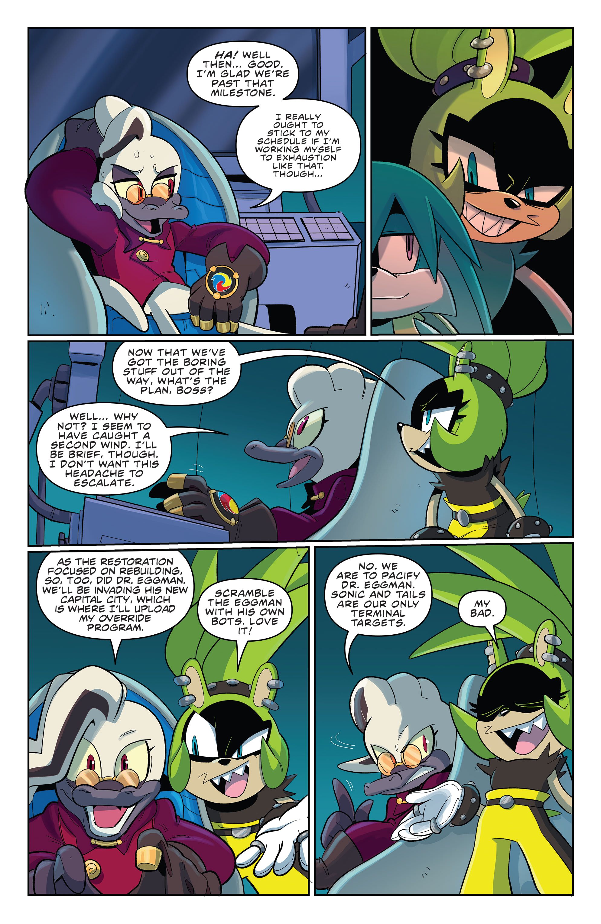 Sonic the Hedgehog: Imposter Syndrome (2021-) issue 3 - Page 23