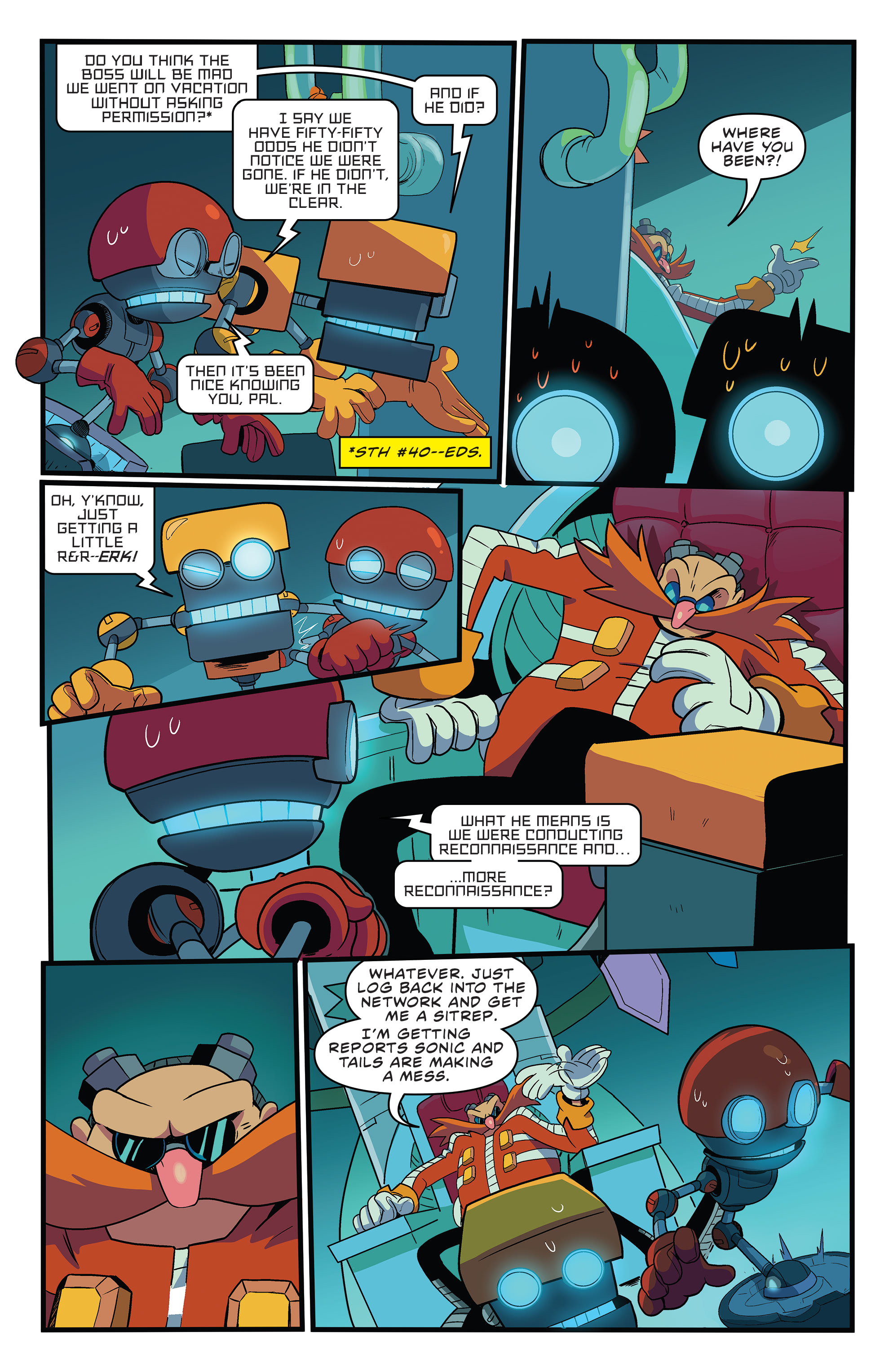 Sonic the Hedgehog: Imposter Syndrome (2021-) issue 4 - Page 11