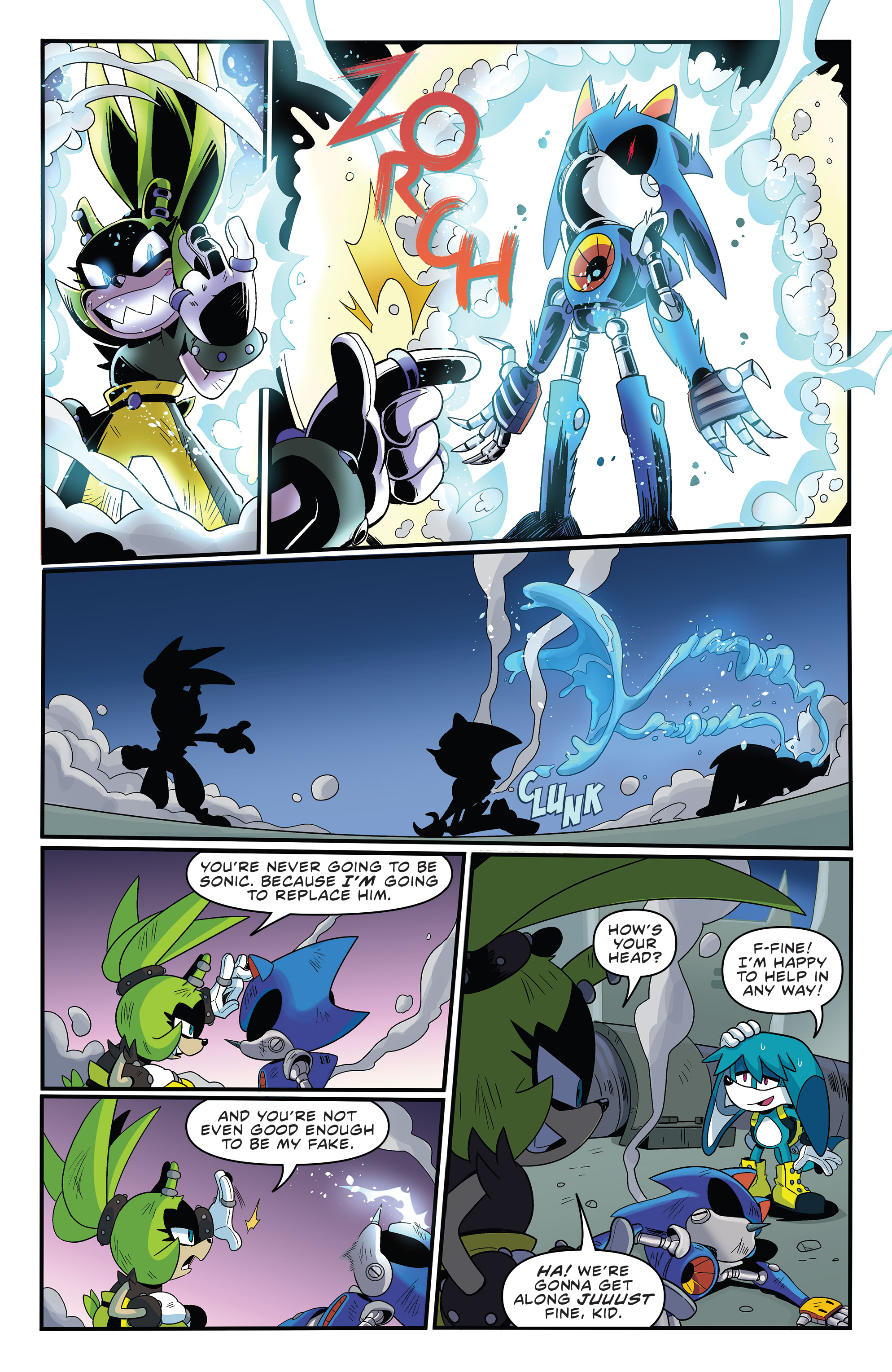 Sonic the Hedgehog: Imposter Syndrome (2021-) issue 4 - Page 17