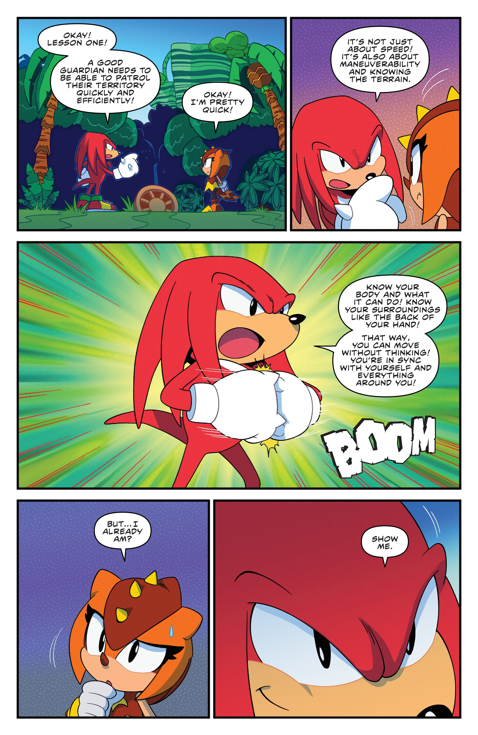 Sonic the Hedgehog: Knuckles' 30th Anniversary Special (2024-): Chapter 1 - Page 12