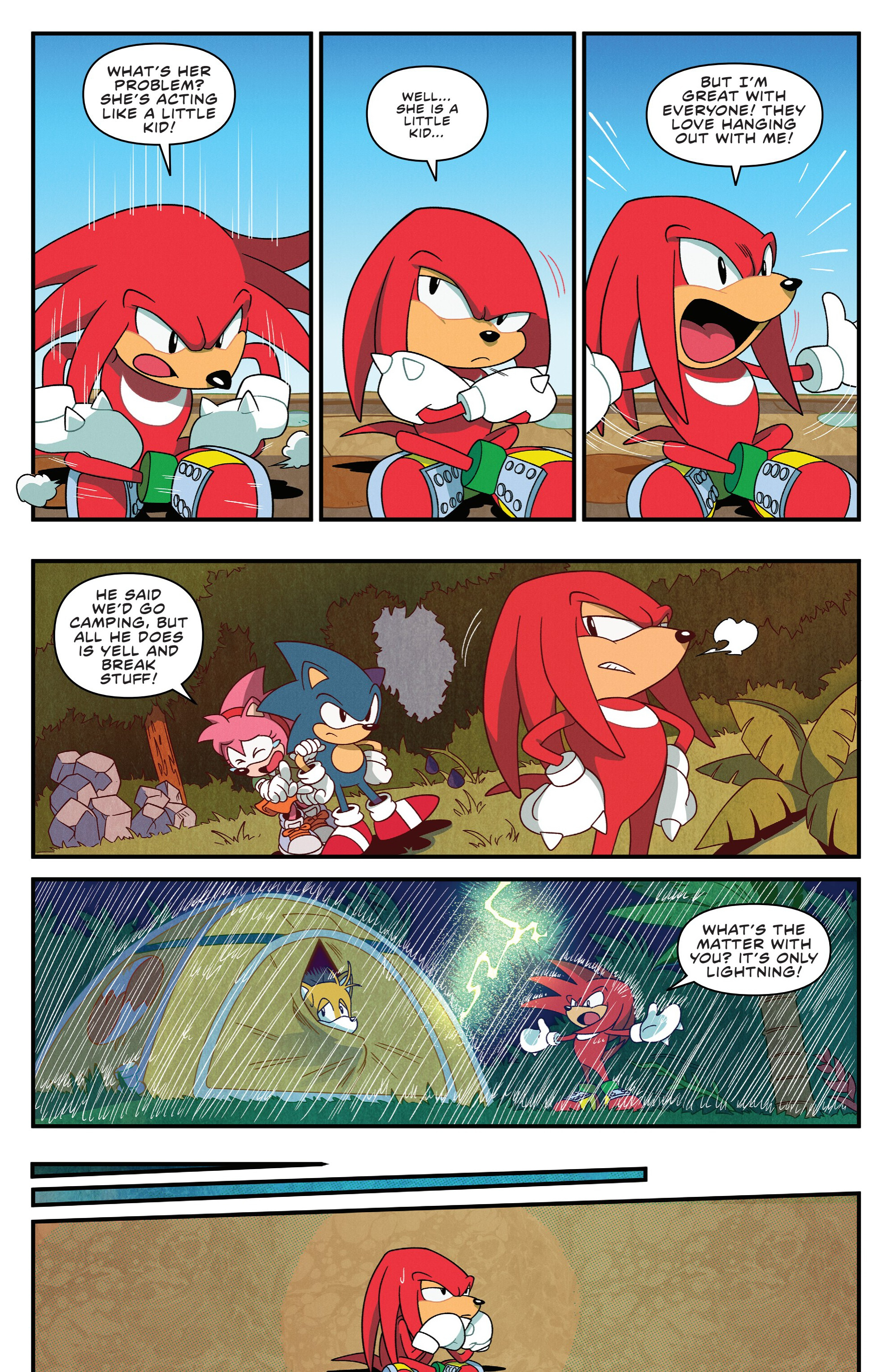 Sonic the Hedgehog: Knuckles' 30th Anniversary Special (2024-): Chapter 1 - Page 19
