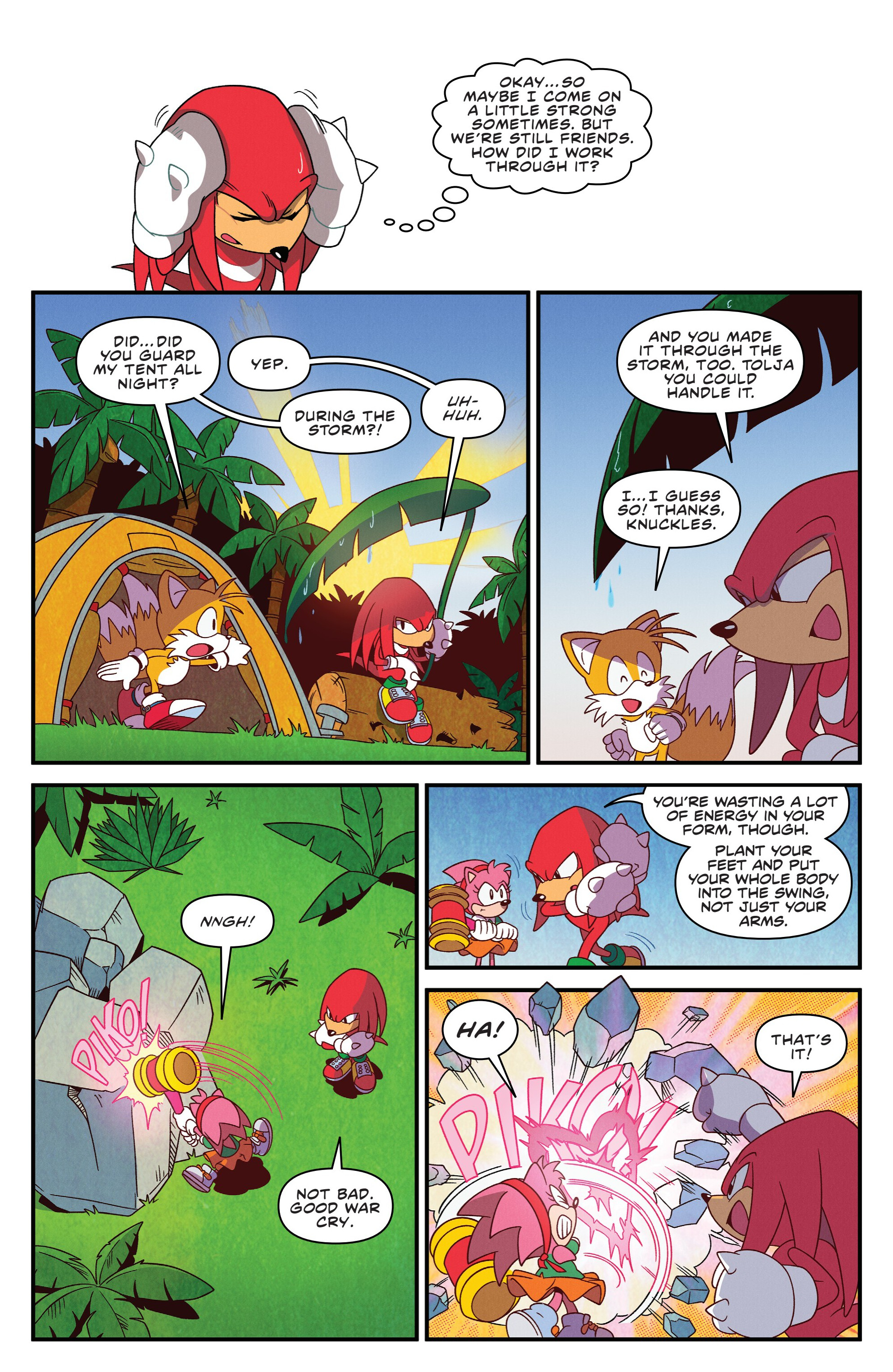 Sonic the Hedgehog: Knuckles' 30th Anniversary Special (2024-): Chapter 1 - Page 20