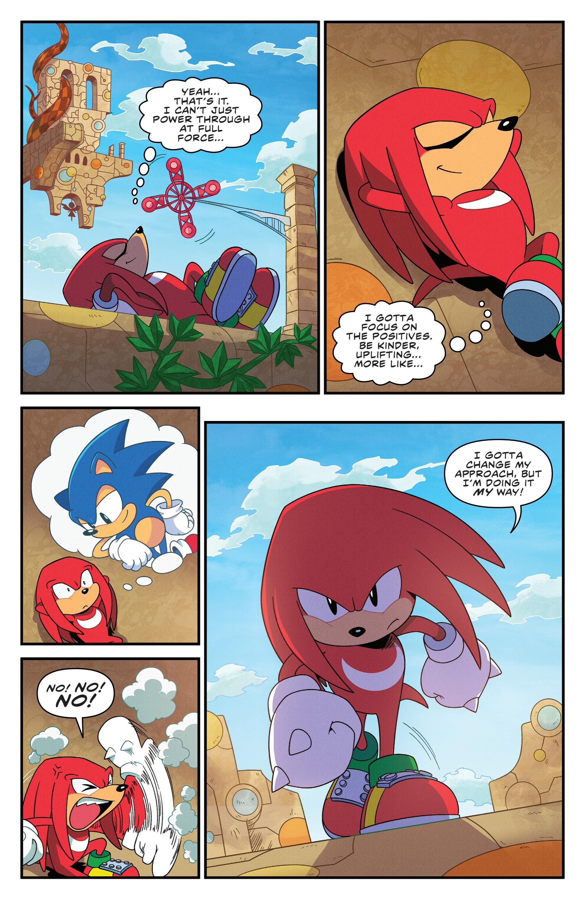 Sonic the Hedgehog: Knuckles' 30th Anniversary Special (2024-): Chapter 1 - Page 21
