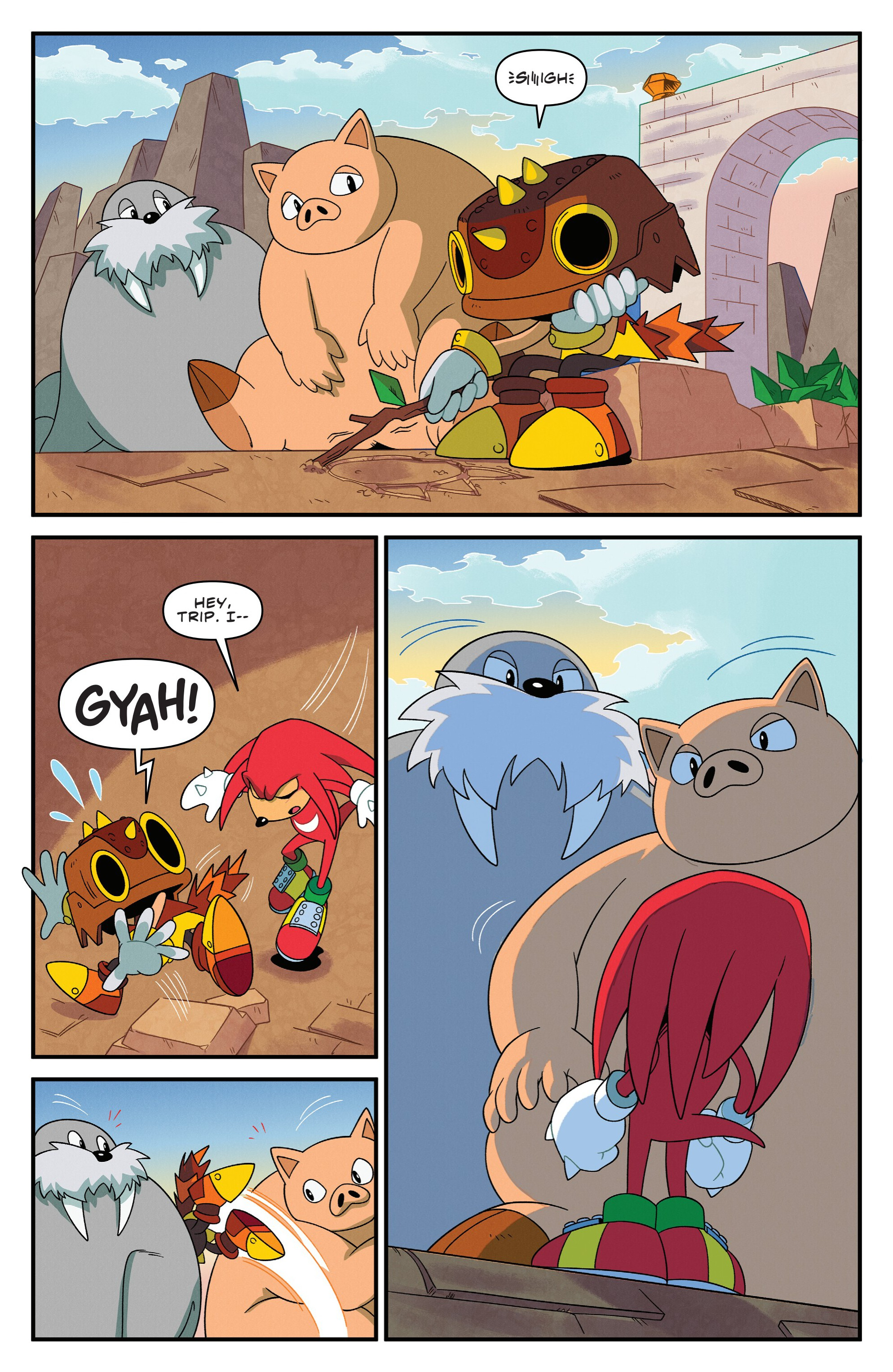 Sonic the Hedgehog: Knuckles' 30th Anniversary Special (2024-): Chapter 1 - Page 22