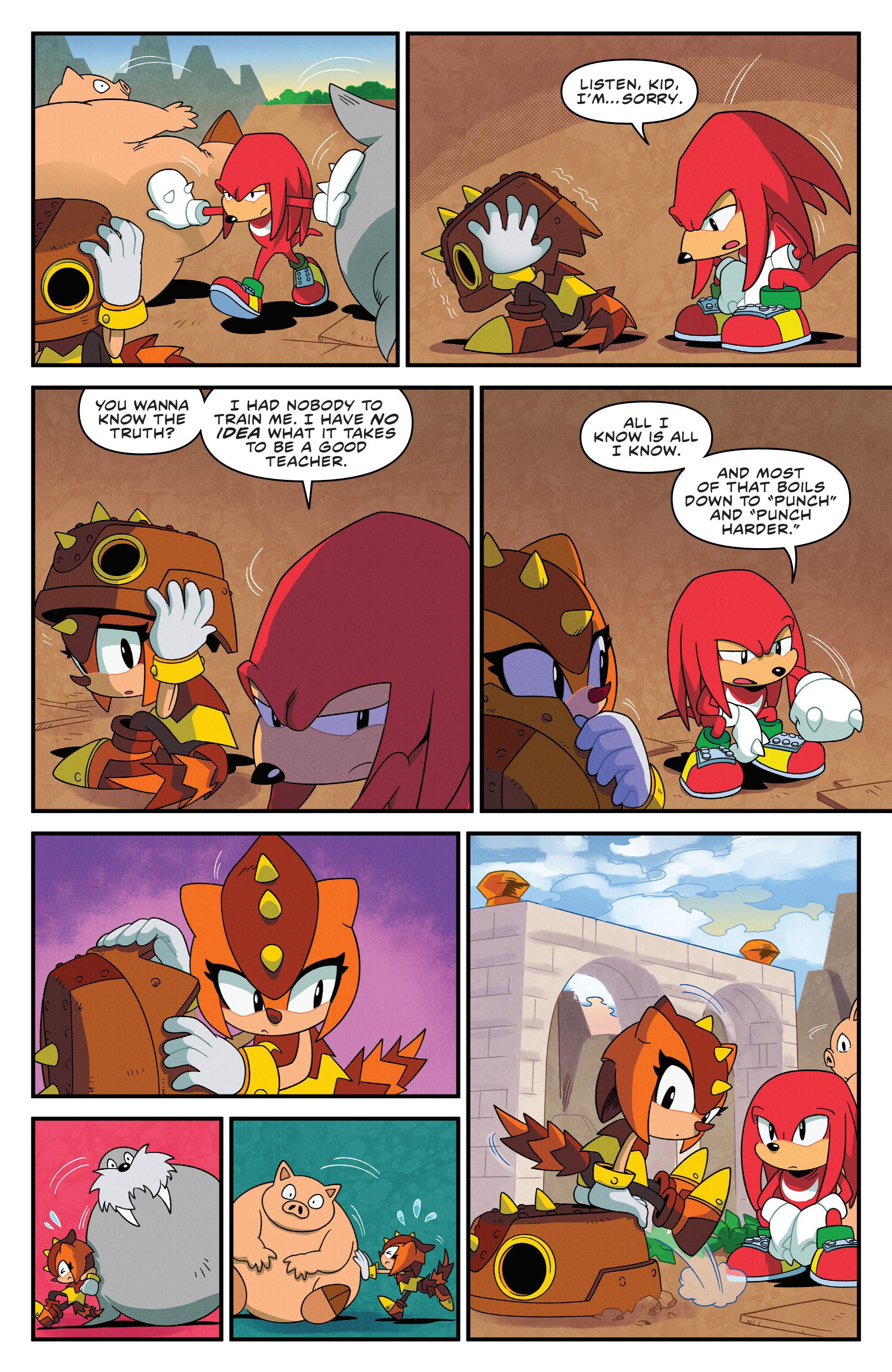 Sonic the Hedgehog: Knuckles' 30th Anniversary Special (2024-): Chapter 1 - Page 23
