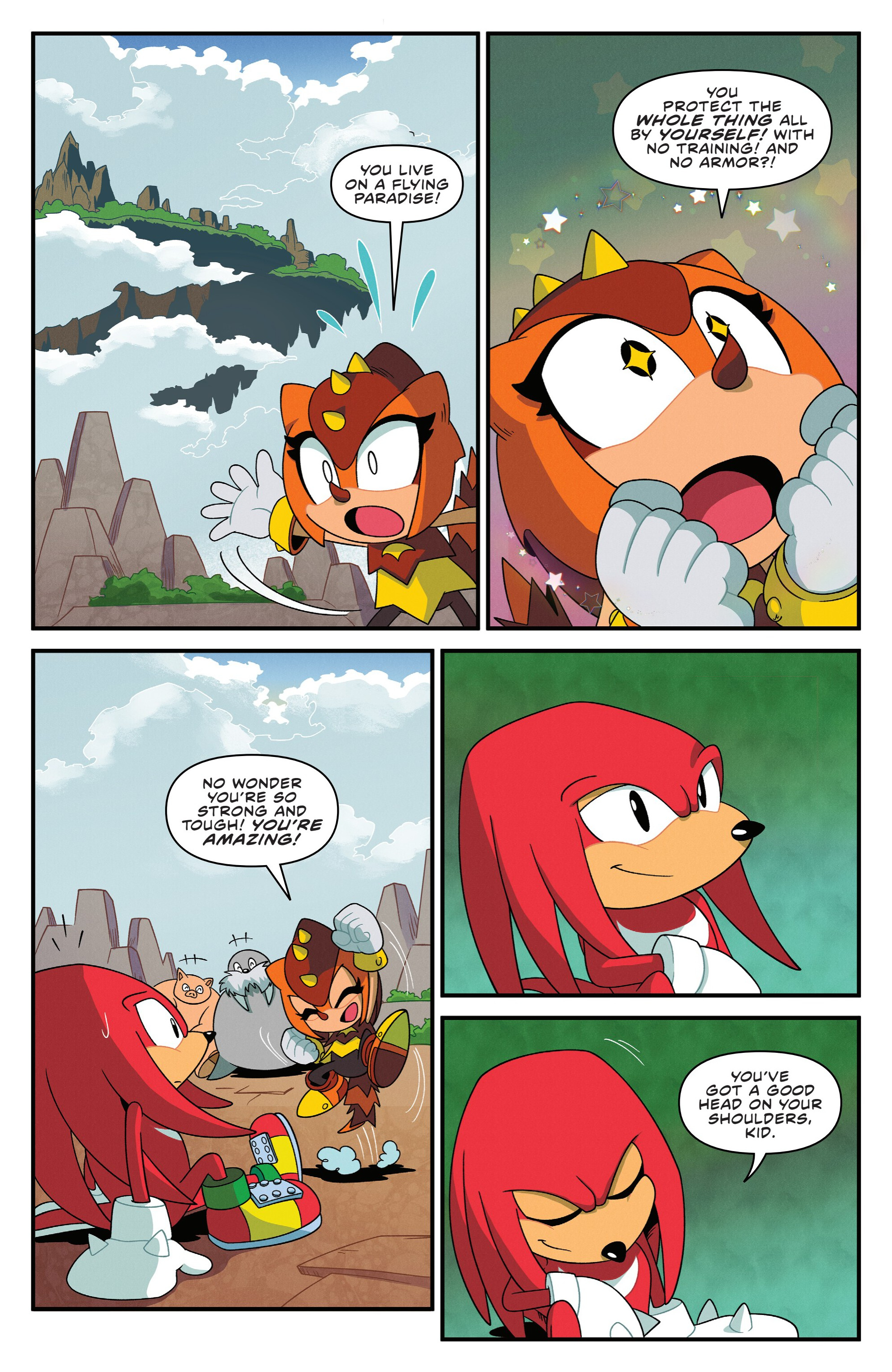 Sonic the Hedgehog: Knuckles' 30th Anniversary Special (2024-): Chapter 1 - Page 26