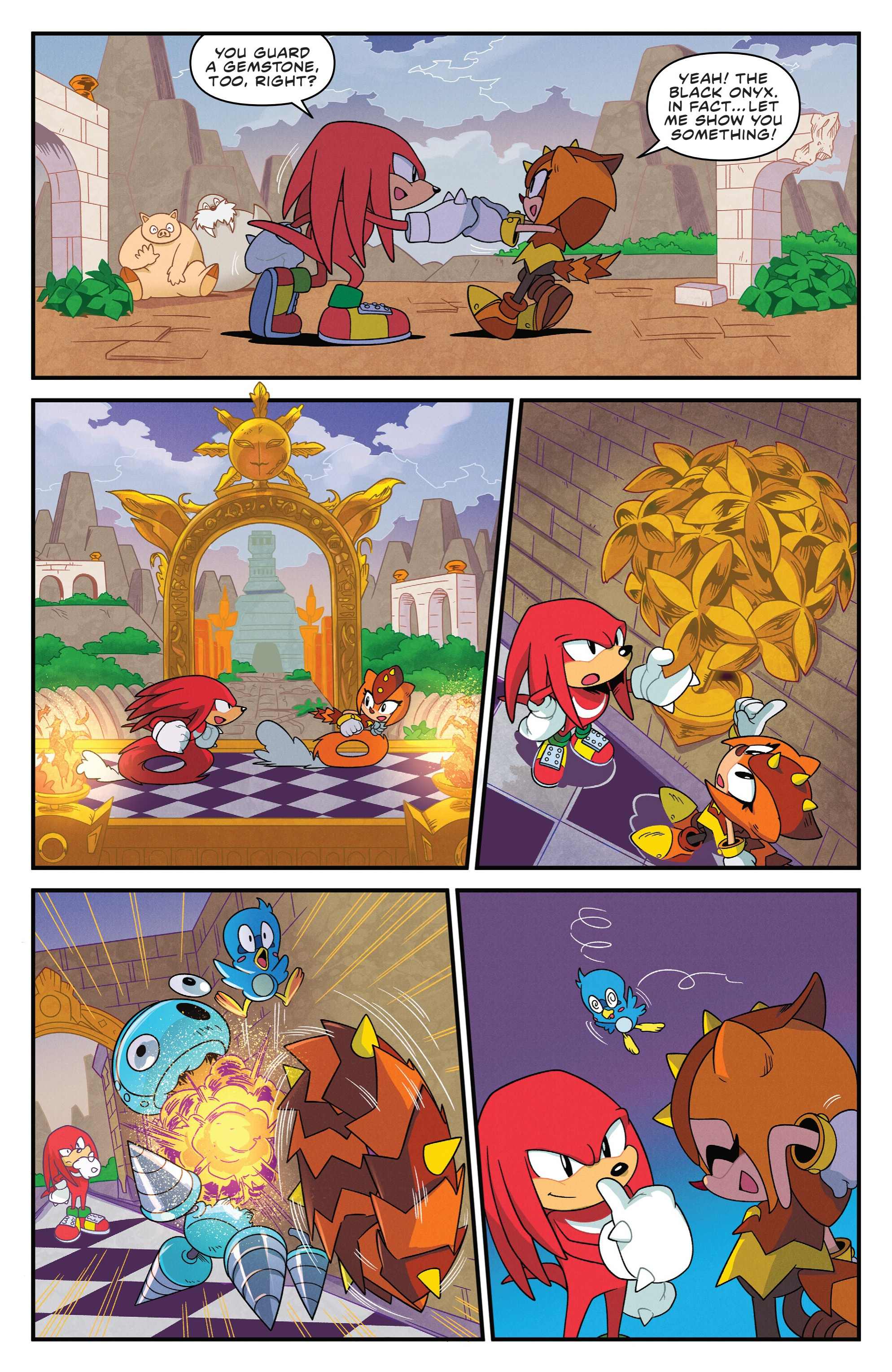 Sonic the Hedgehog: Knuckles' 30th Anniversary Special (2024-): Chapter 1 - Page 27
