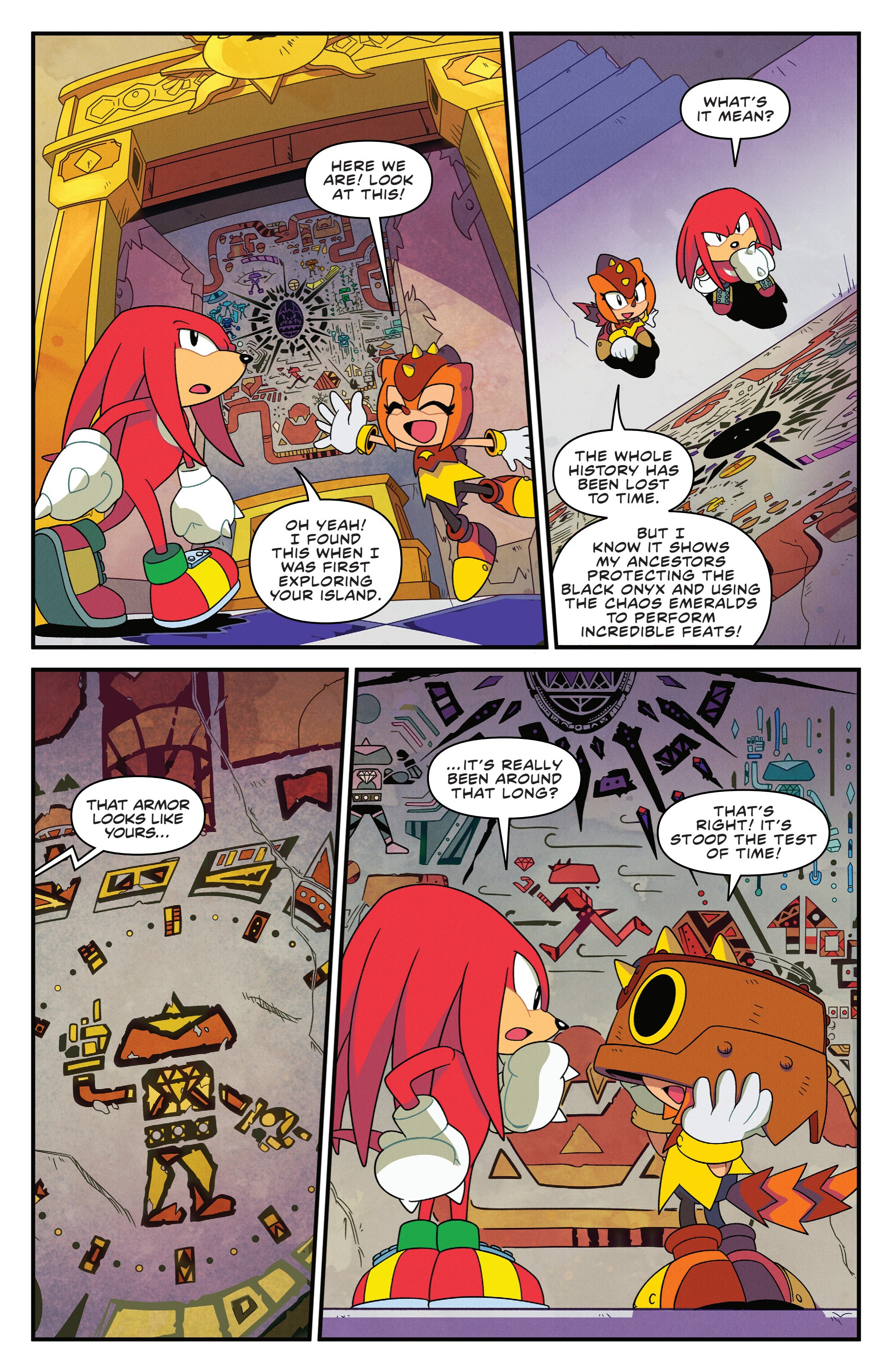 Sonic the Hedgehog: Knuckles' 30th Anniversary Special (2024-): Chapter 1 - Page 28