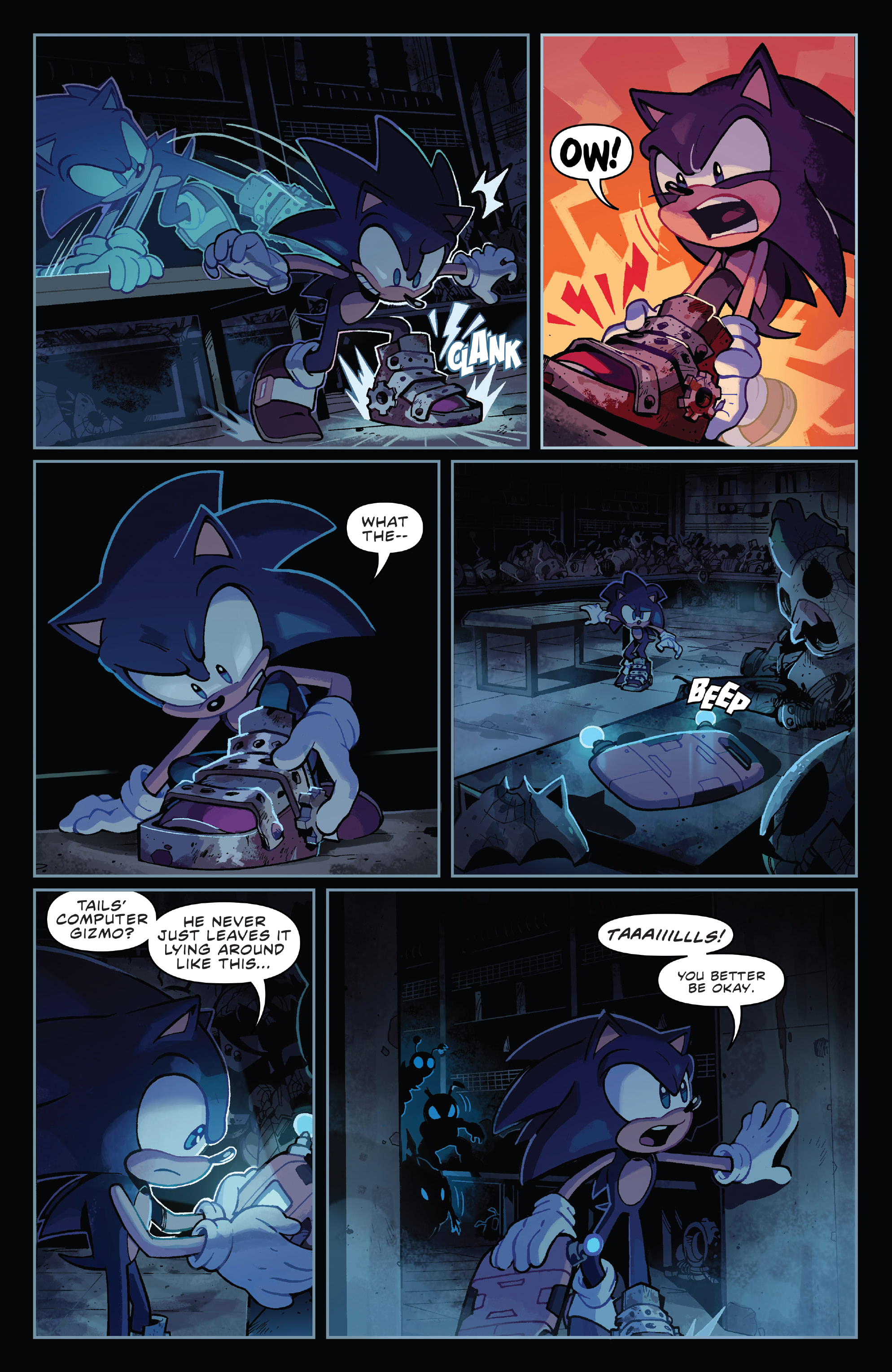 IDW Sonic: Scrapnik Island Issue #4 - Read Comic Online