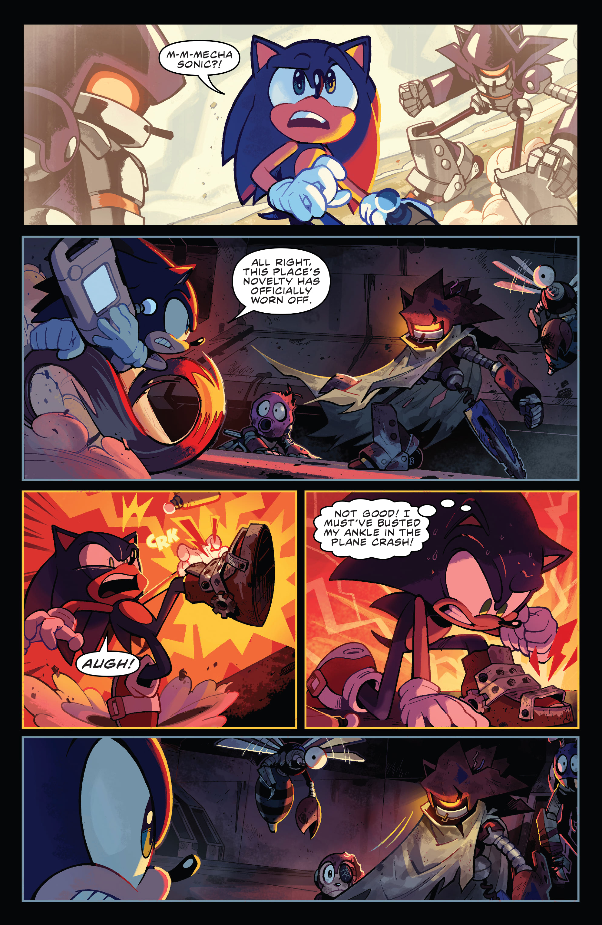 SONIC THE HEDGEHOG: SCRAPNIK ISLAND #4 - IDW Comics