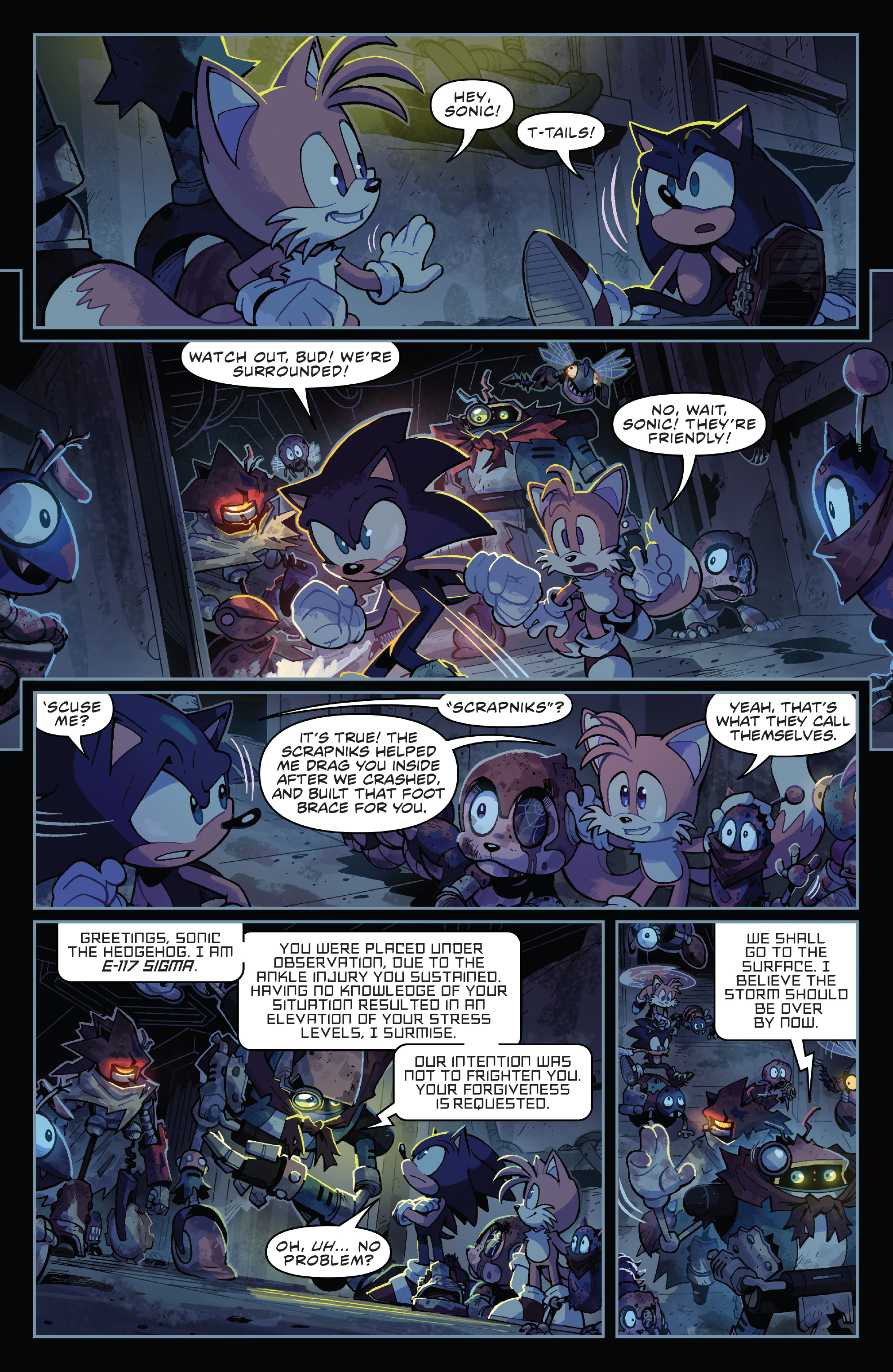 Sonic The Hedgehog Scrapnik Island 2022 Chapter 1 Page 1 8992