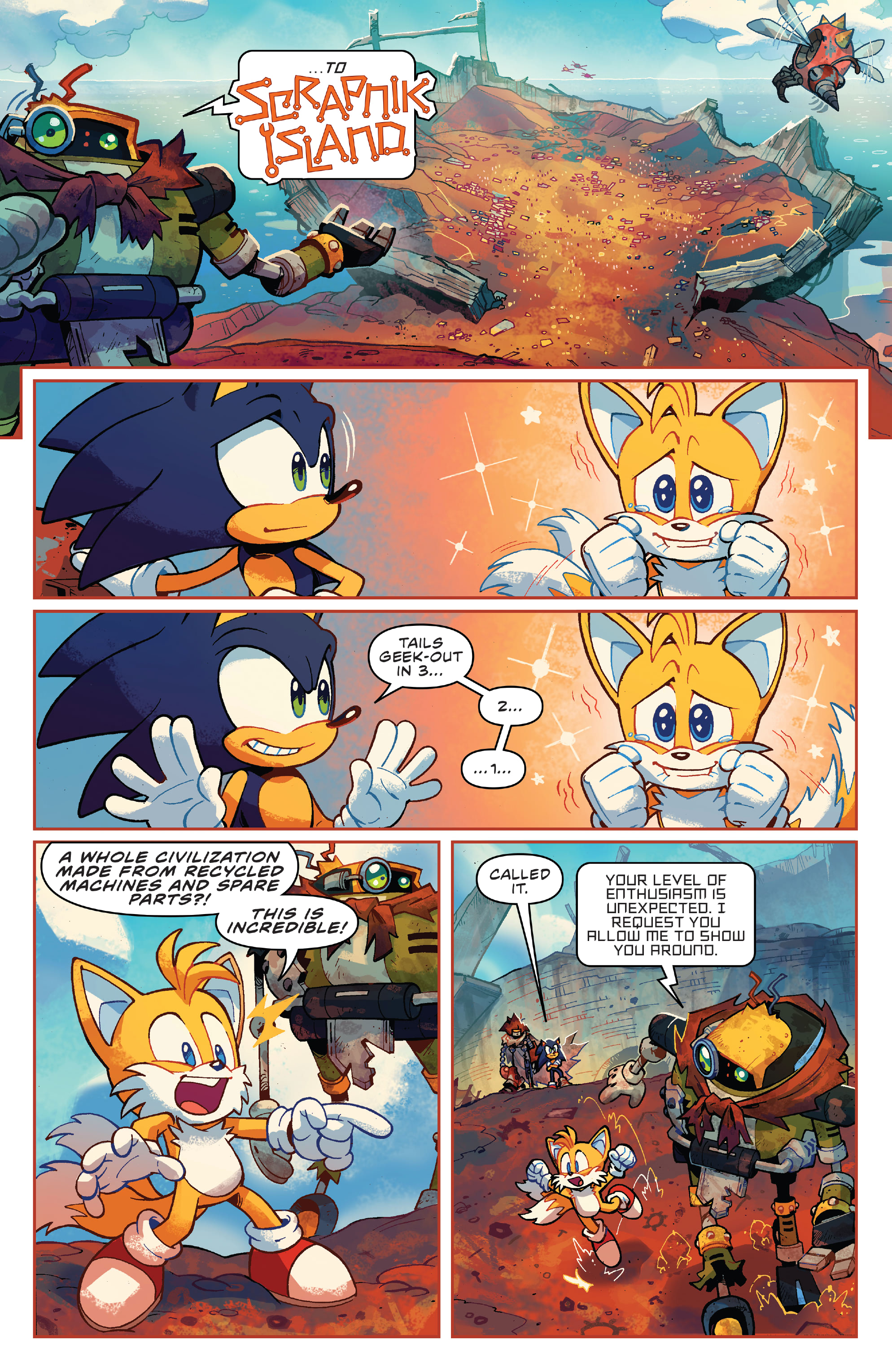 Sonic the Hedgehog: Scrapnik Island (2022-) issue 1 - Page 19