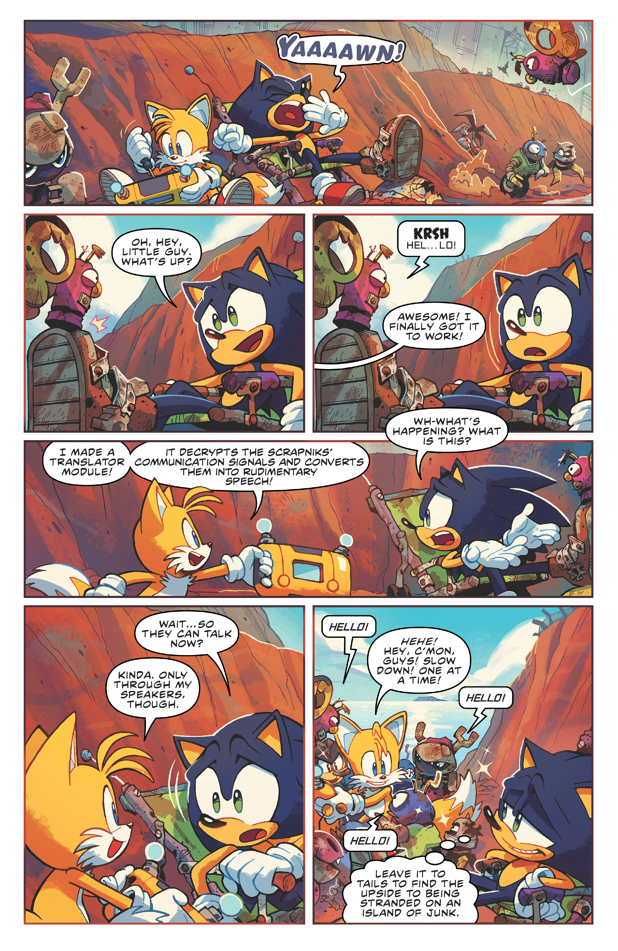 Sonic The Hedgehog Scrapnik Island 2022 Chapter 2 Page 1 0127