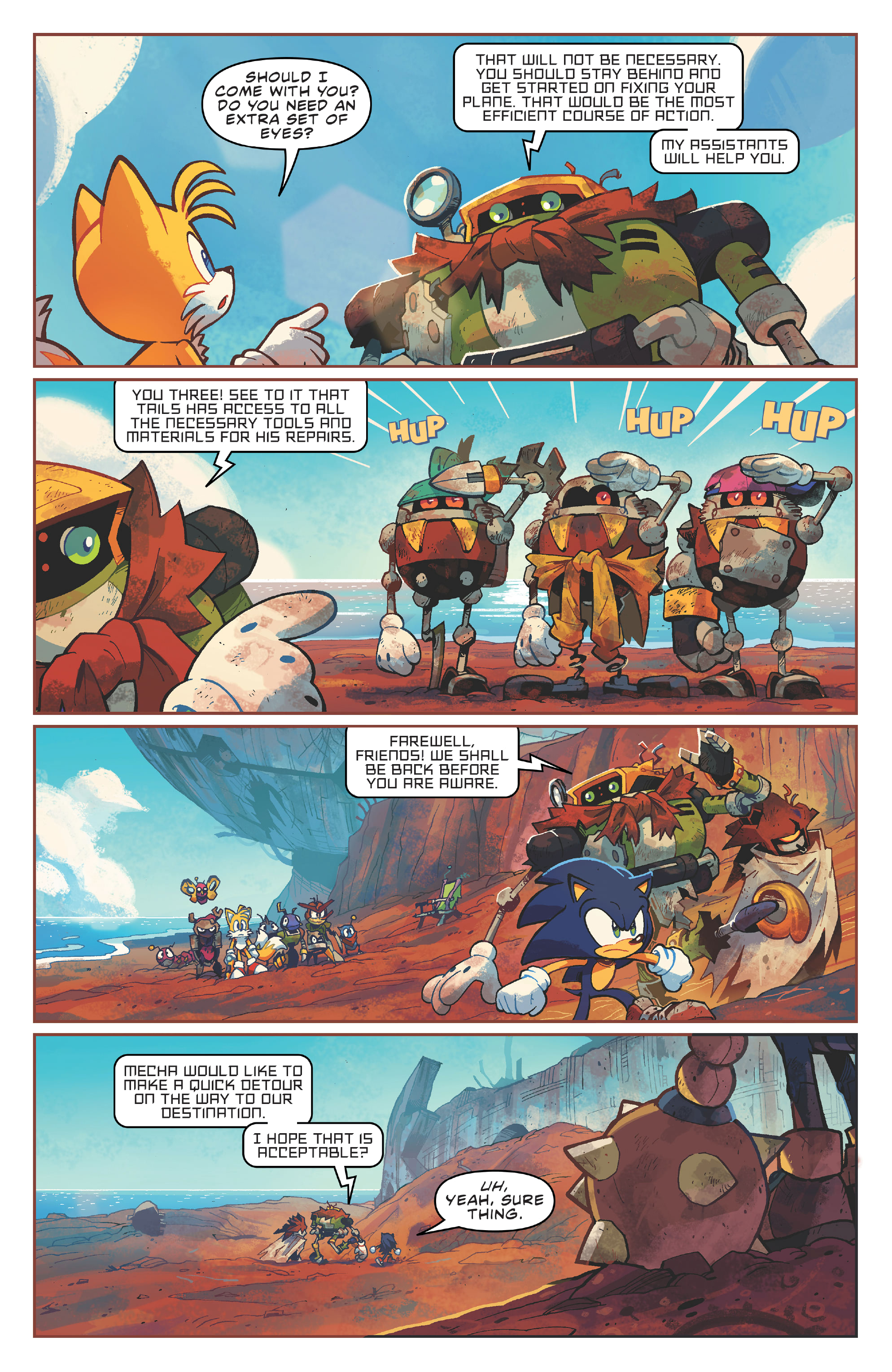 Sonic the Hedgehog: Scrapnik Island (2022-) issue 2 - Page 9