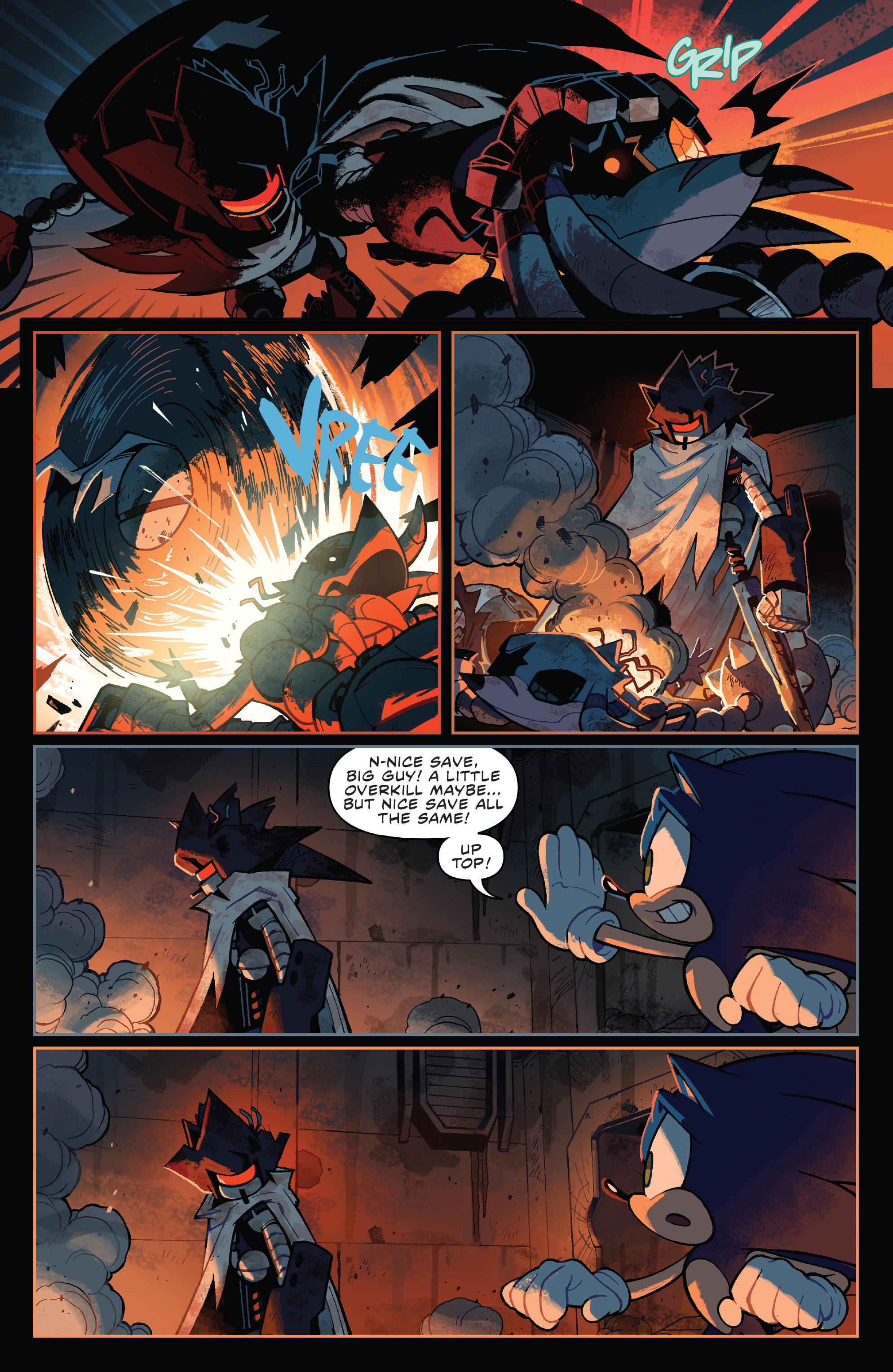 Sonic the Hedgehog: Scrapnik Island (2022-) issue 2 - Page 21