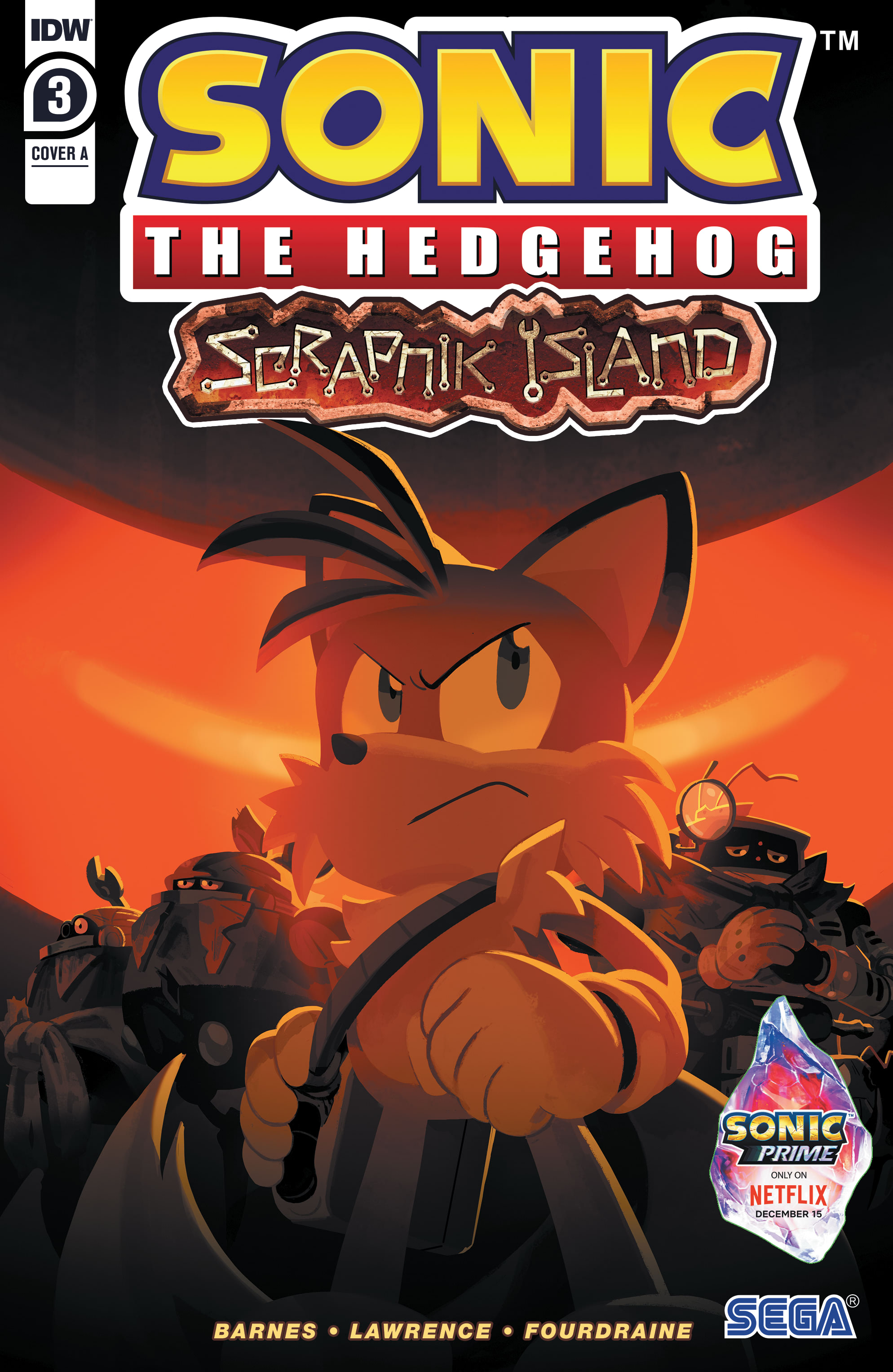 Sonic the Hedgehog: Scrapnik Island #1 - 2022 Online Exclusive