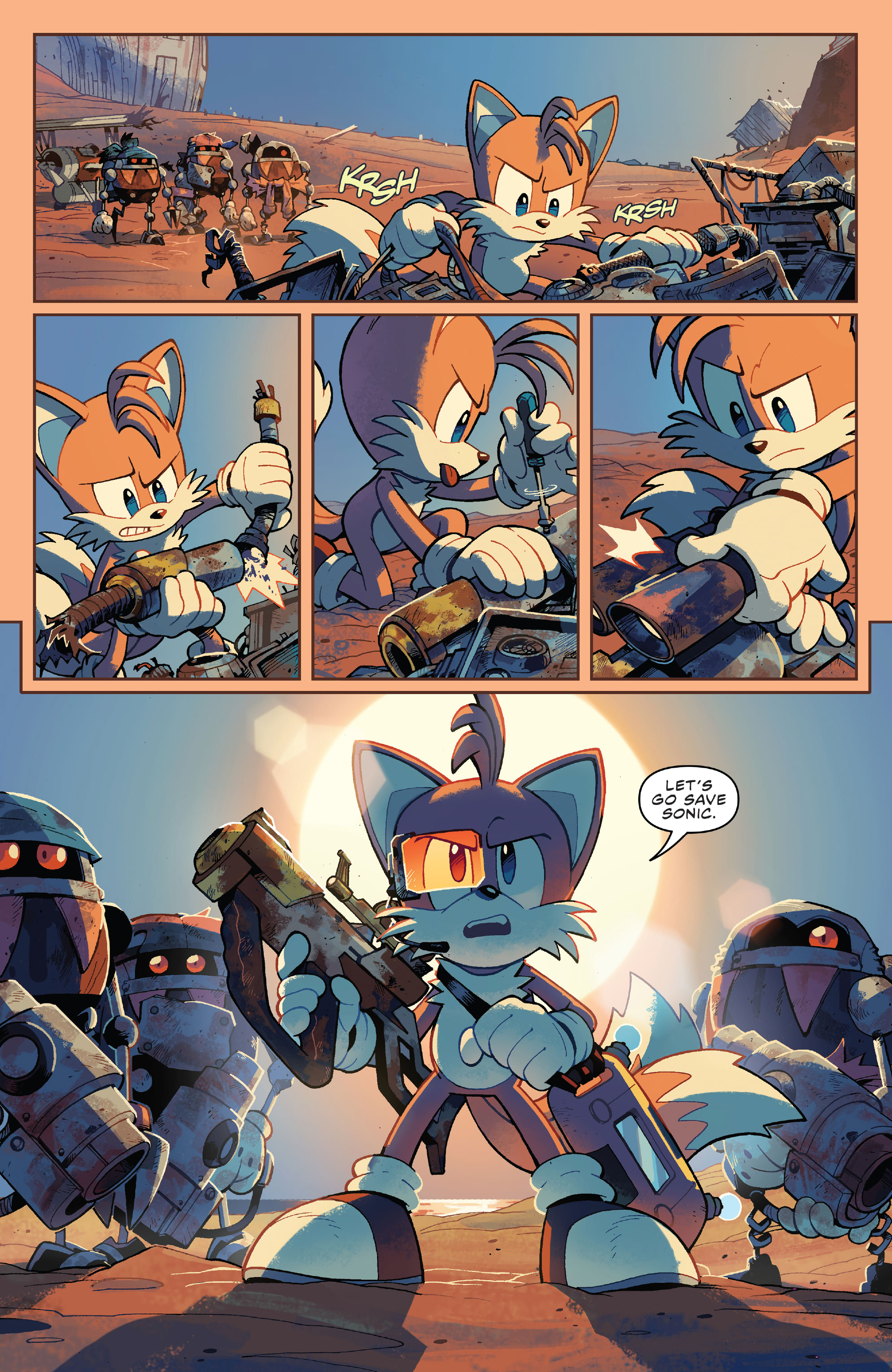 Sonic the Hedgehog: Scrapnik Island (2022-) issue 3 - Page 10