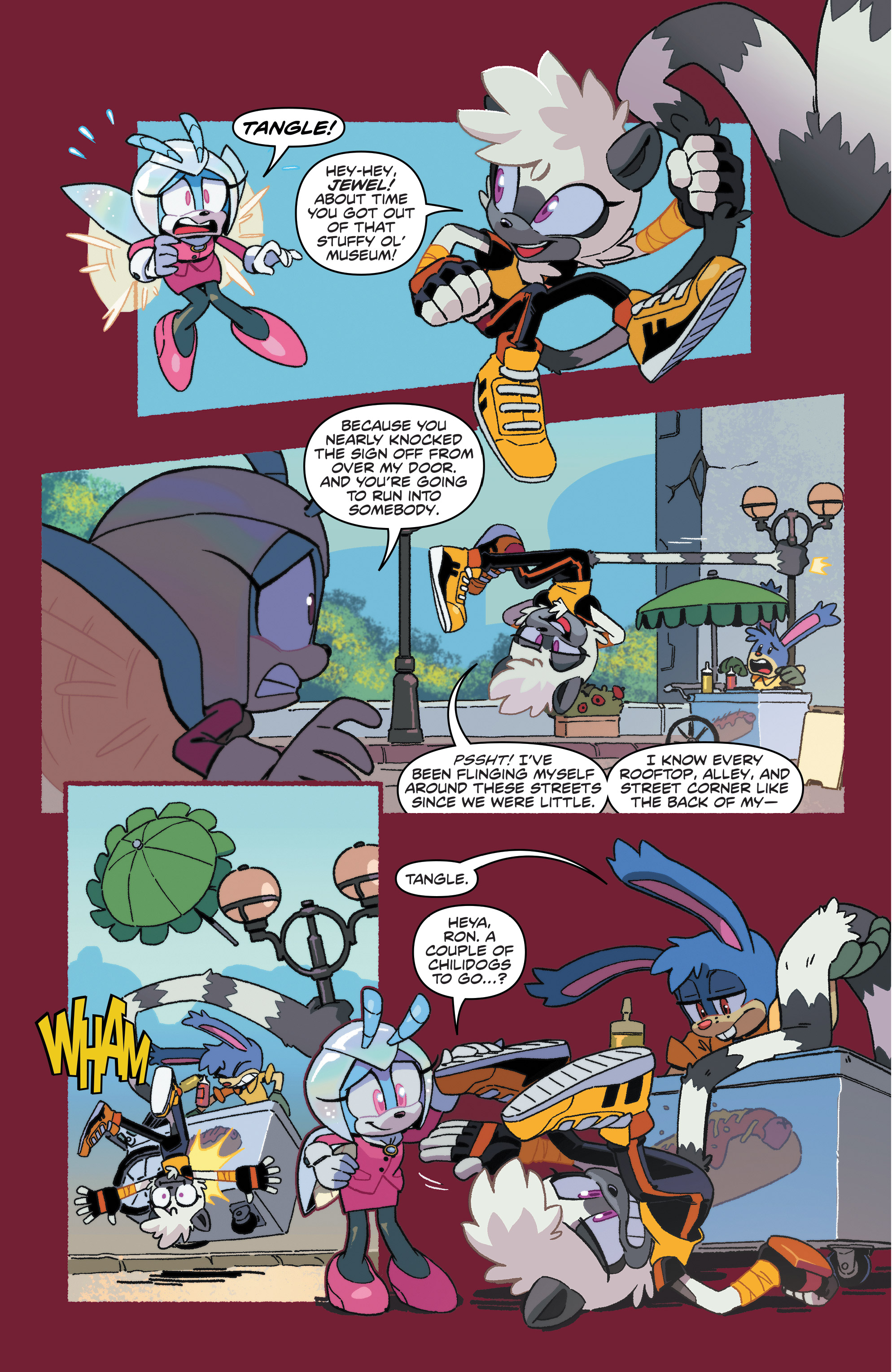 Sonic the Hedgehog: Tangle & Whisper (2019-): Chapter 1 - Page 4
