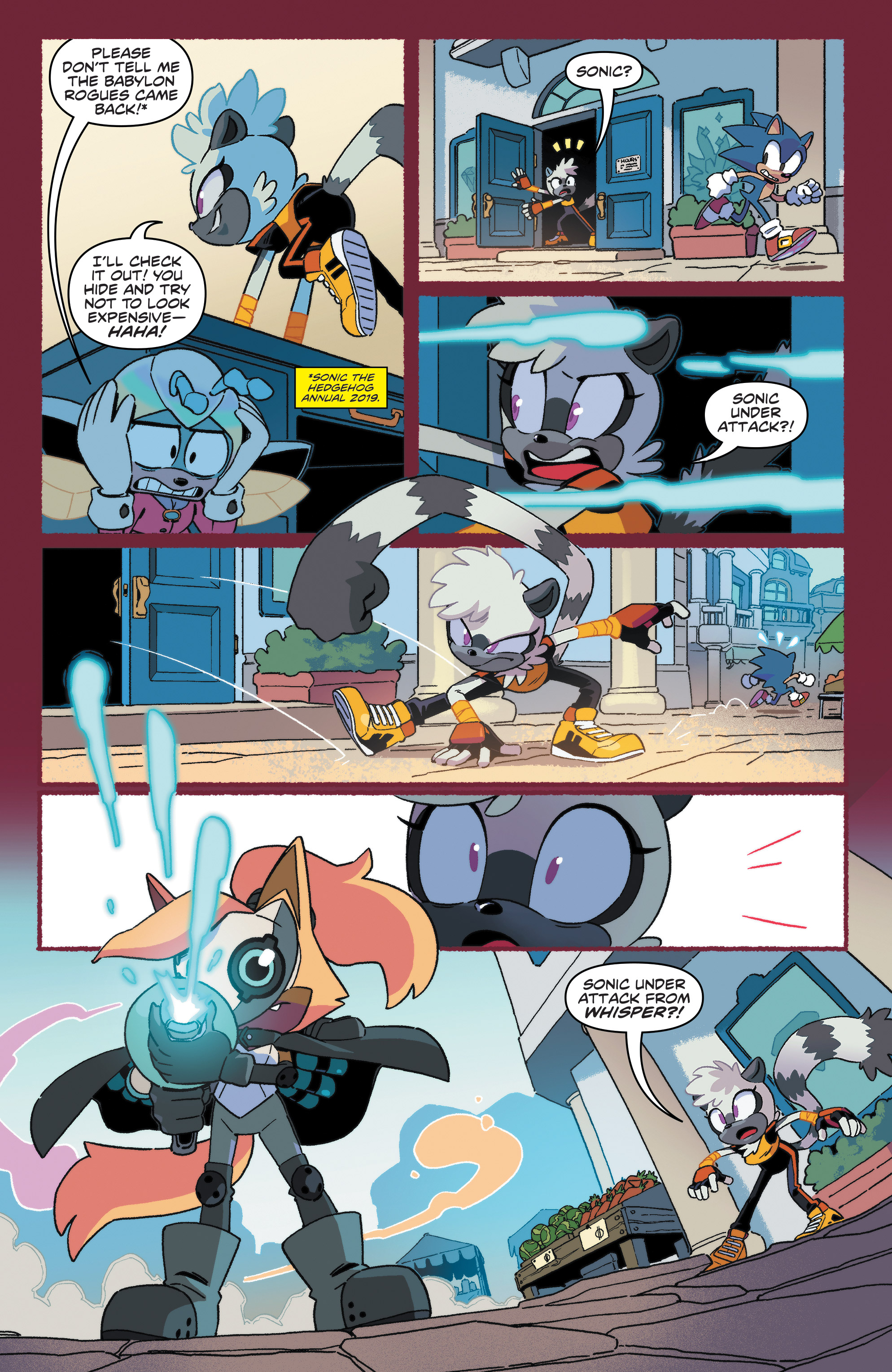 Sonic the Hedgehog: Tangle & Whisper (2019-) issue 1 - Page 7