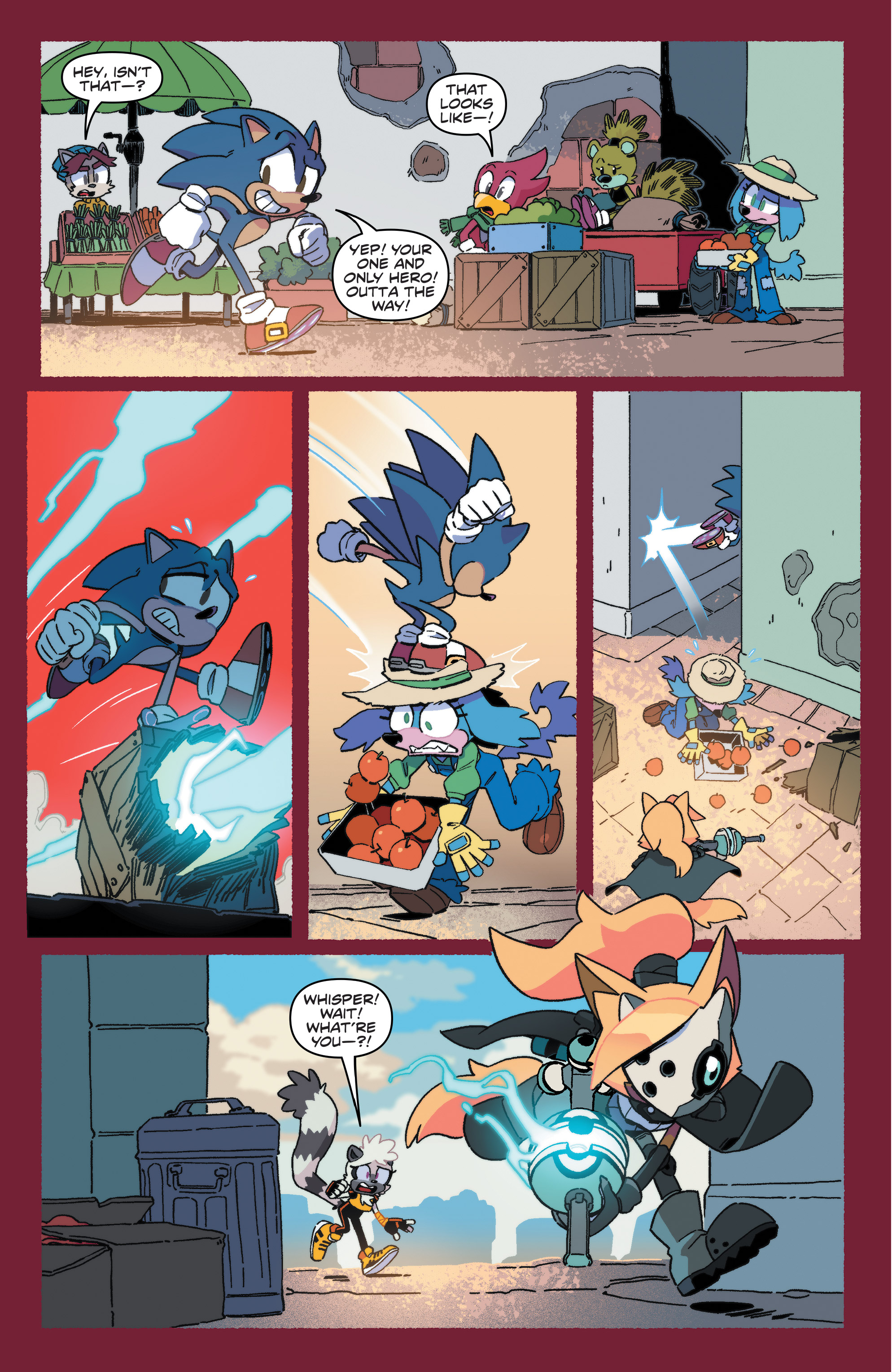 Sonic the Hedgehog: Tangle & Whisper (2019-) issue 1 - Page 8