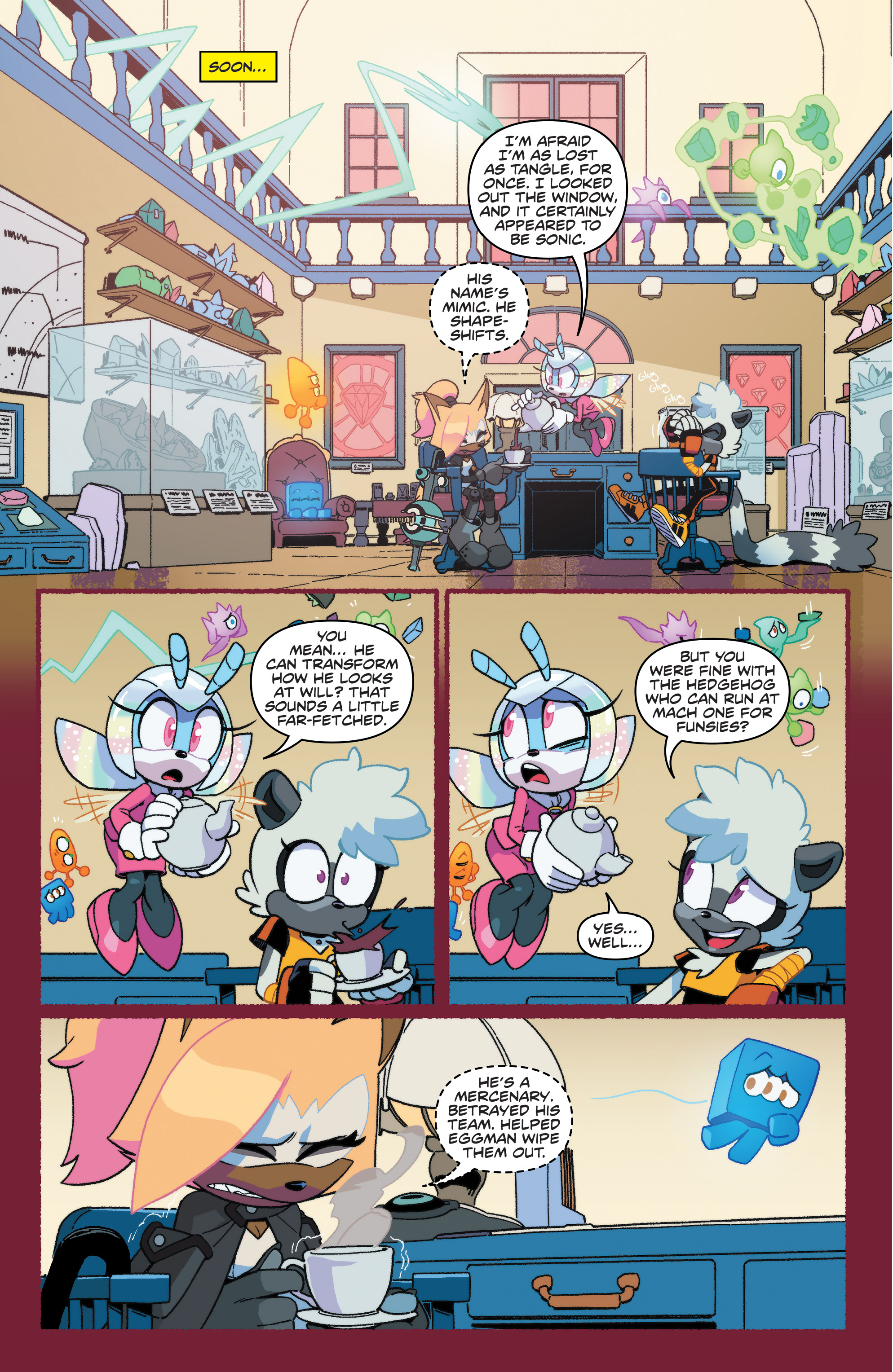 Sonic the Hedgehog: Tangle & Whisper (2019-) issue 1 - Page 16