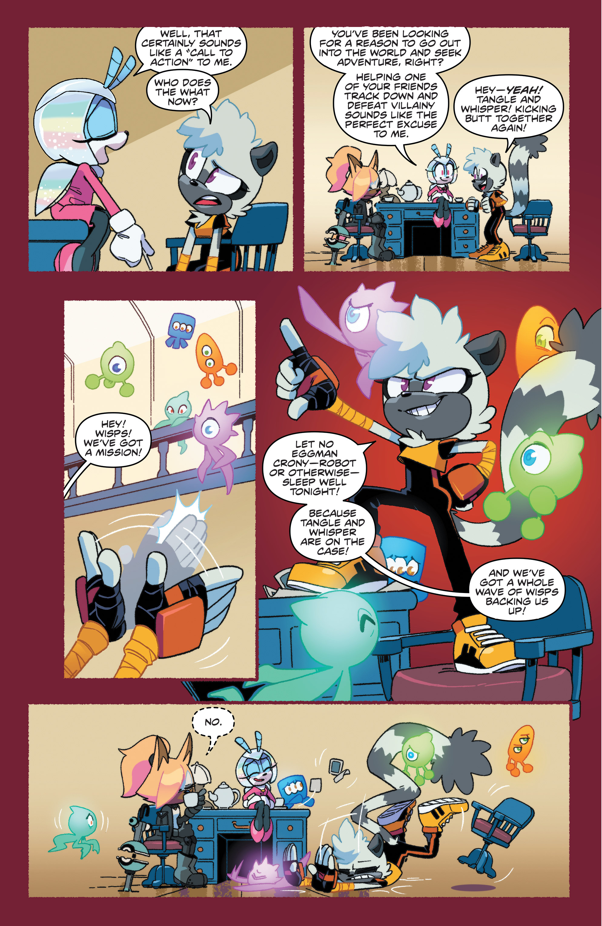 Sonic the Hedgehog: Tangle & Whisper (2019-) issue 1 - Page 18