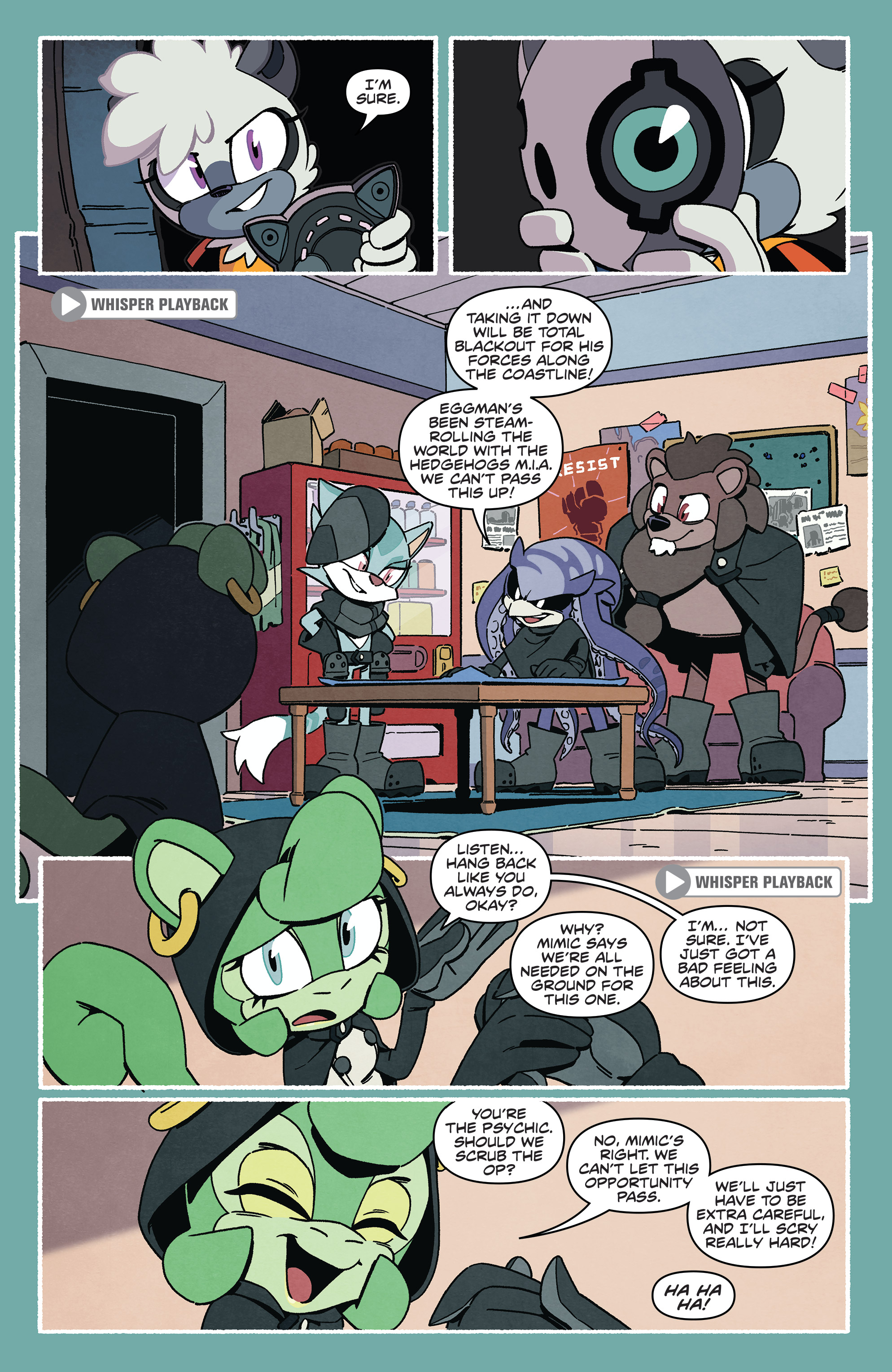 Sonic the Hedgehog: Tangle & Whisper (2019-) issue 3 - Page 10