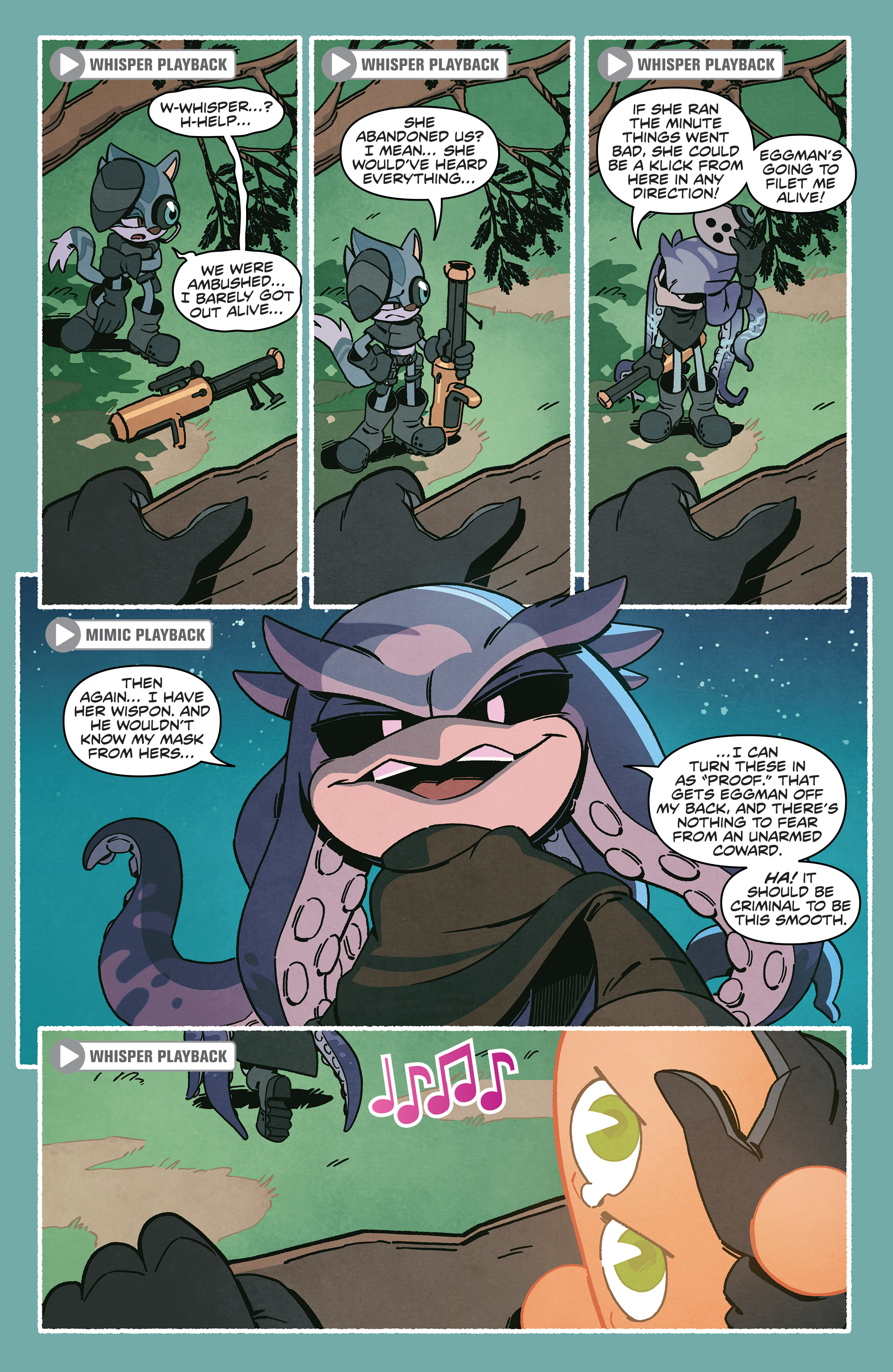 Sonic the Hedgehog: Tangle & Whisper (2019-) issue 3 - Page 14