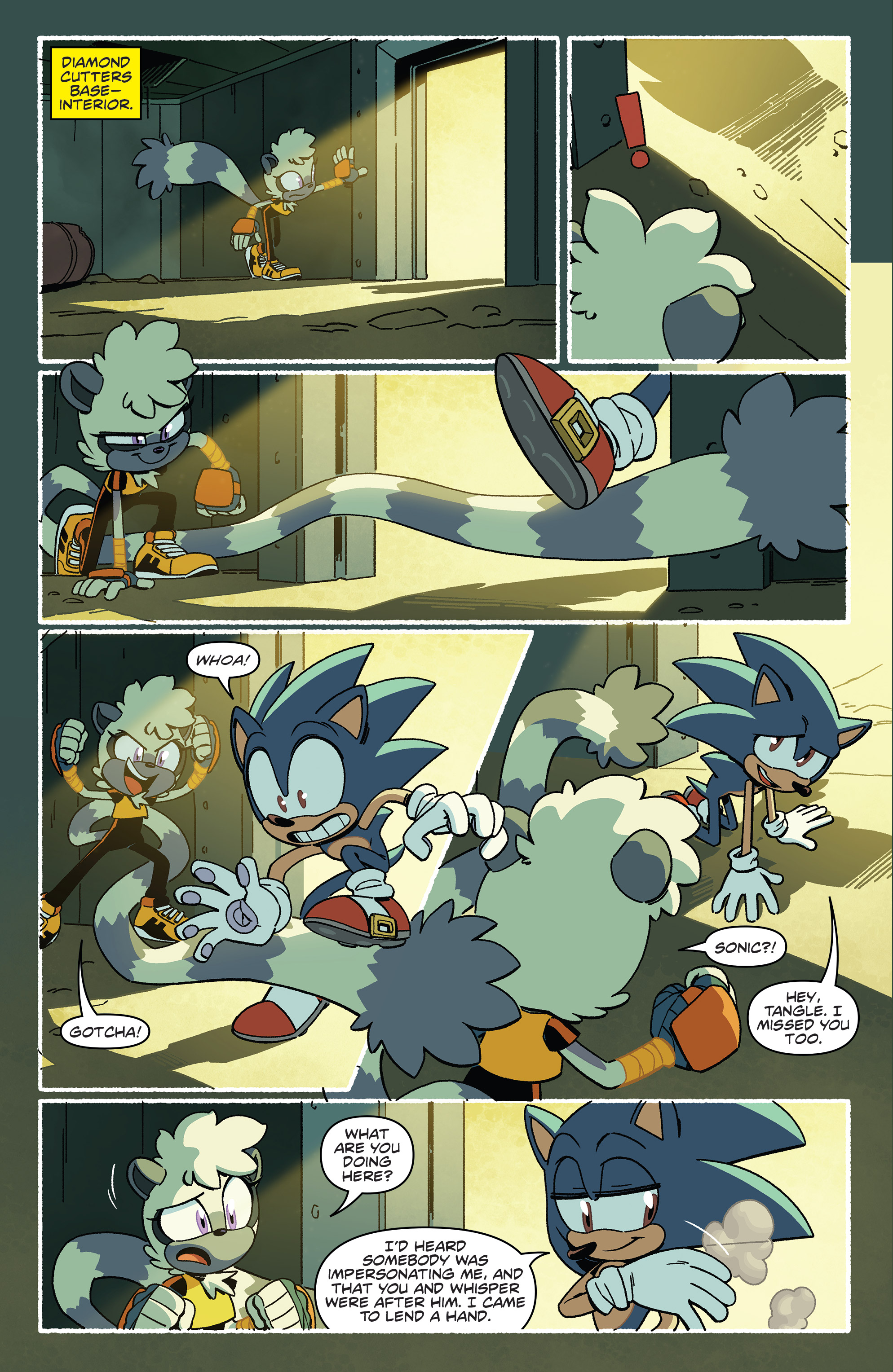 Sonic the Hedgehog: Tangle & Whisper (2019-) issue 4 - Page 8