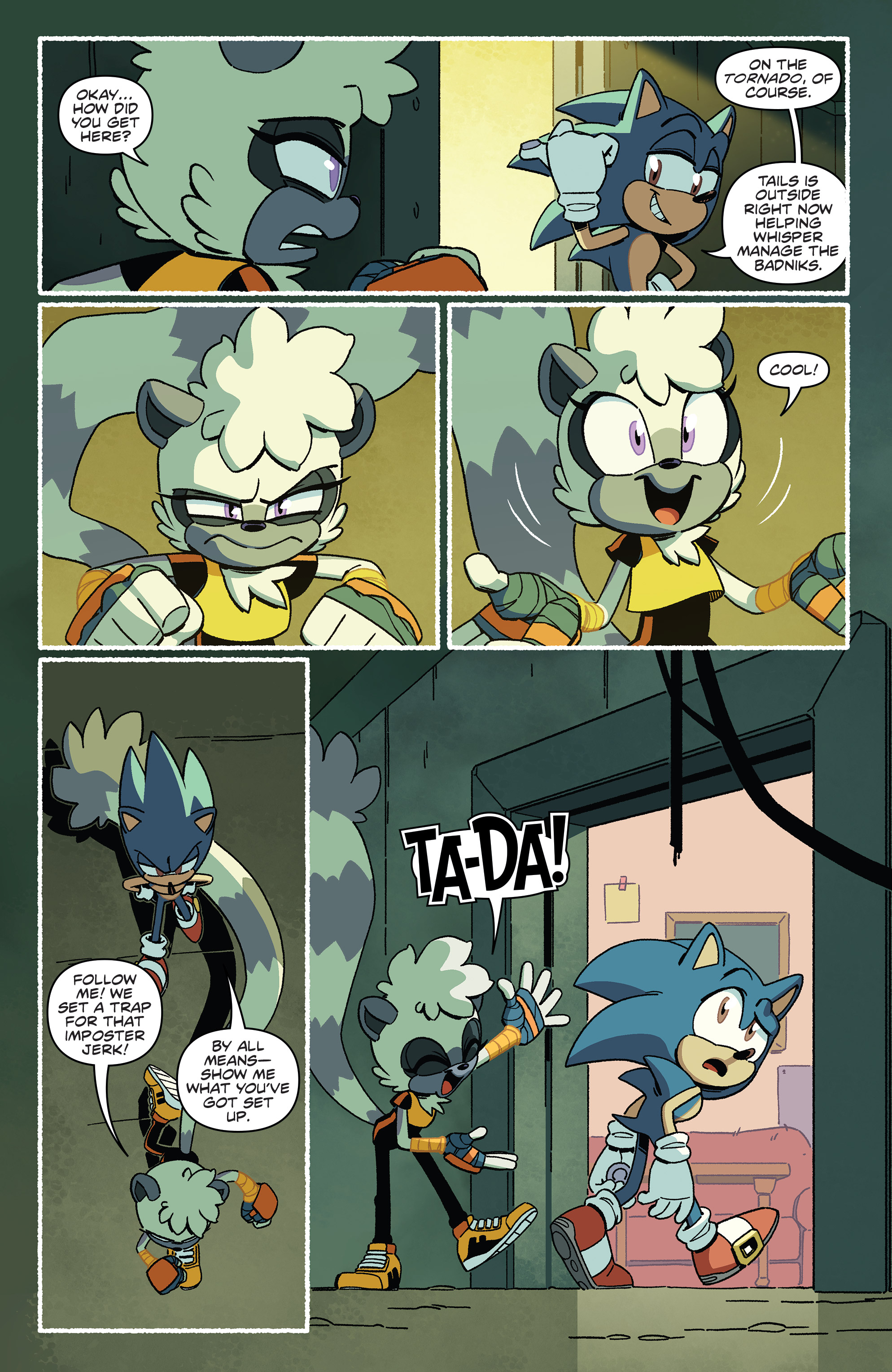 Sonic the Hedgehog: Tangle & Whisper (2019-) issue 4 - Page 9