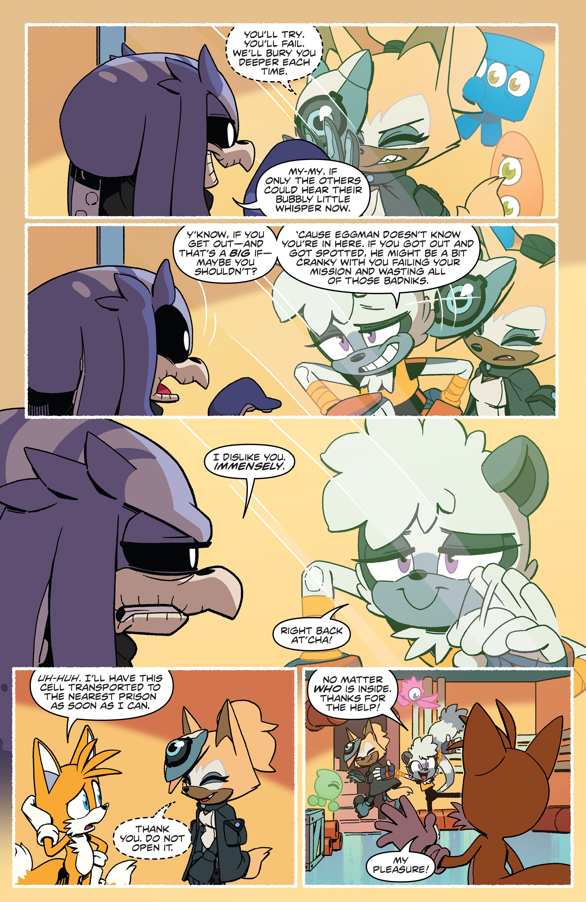 Sonic the Hedgehog: Tangle & Whisper (2019-) issue 4 - Page 21